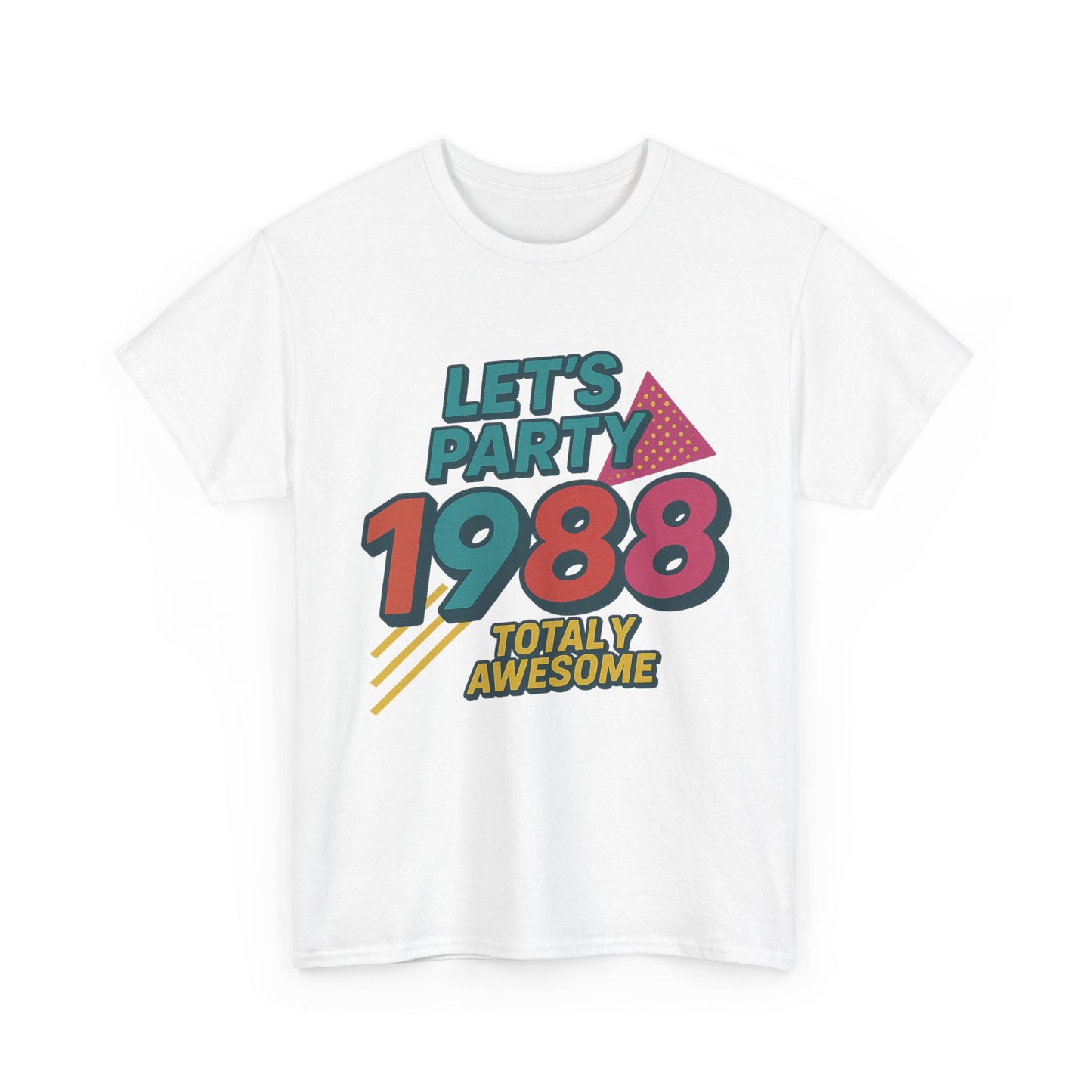 Retro Vibe 1988 T-Shirt Born to Vibe Cotton Tee, Vintage 80s Style Unisex Shirt, Birthday Gift, Casual Everyday Top