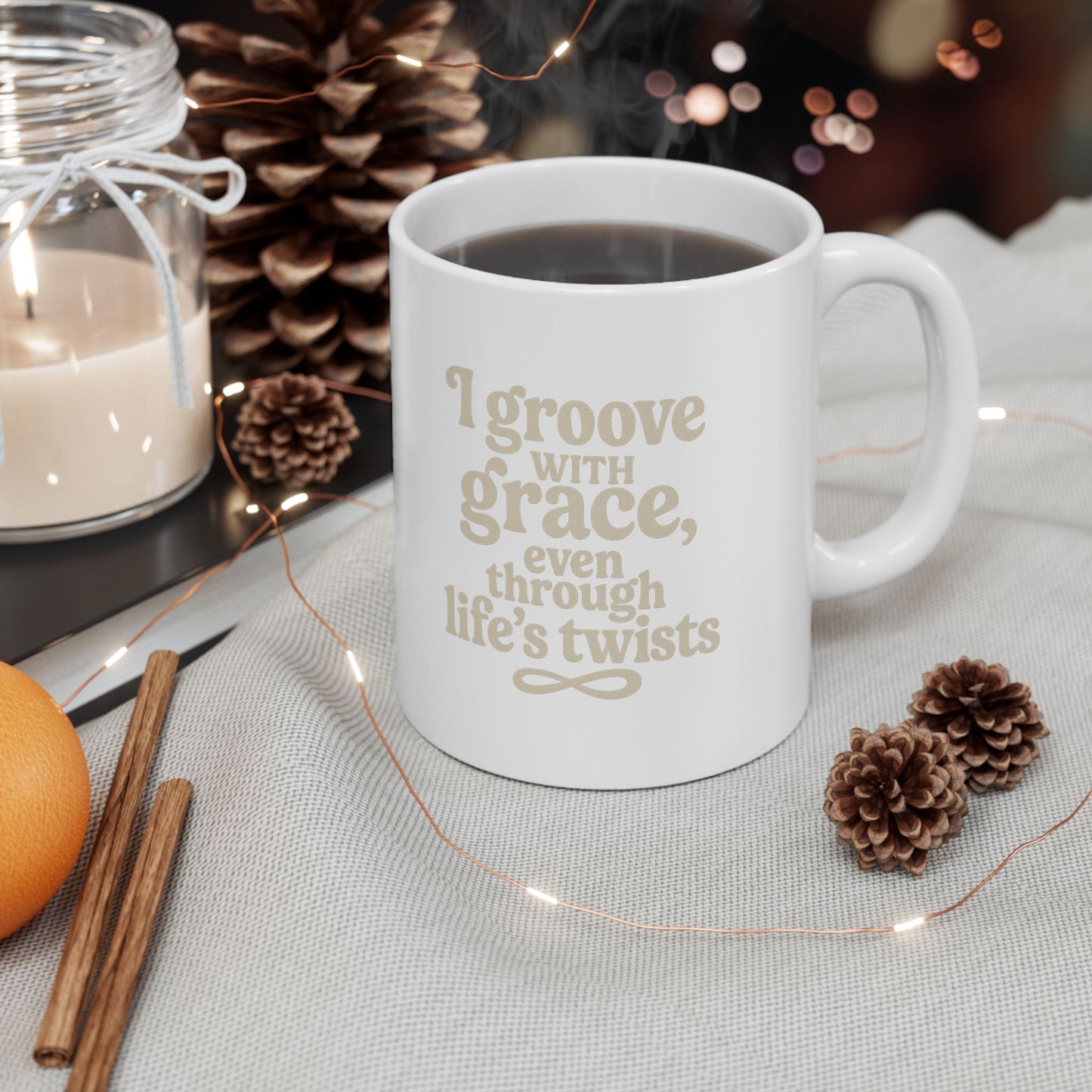 Inspirational Coffee Mug Motivational Quote Cup, Gift for Coffee Lovers