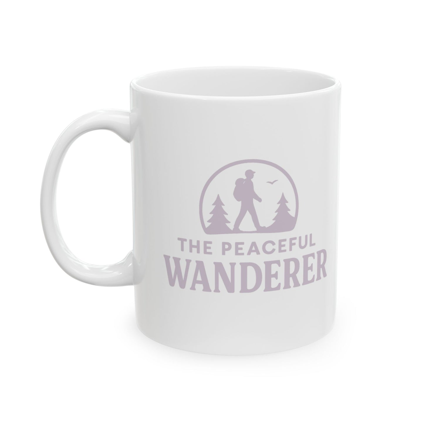 Adventure Travel Mug Ceramic Coffee Cup, Wanderlust Gift for Outdoor Lovers