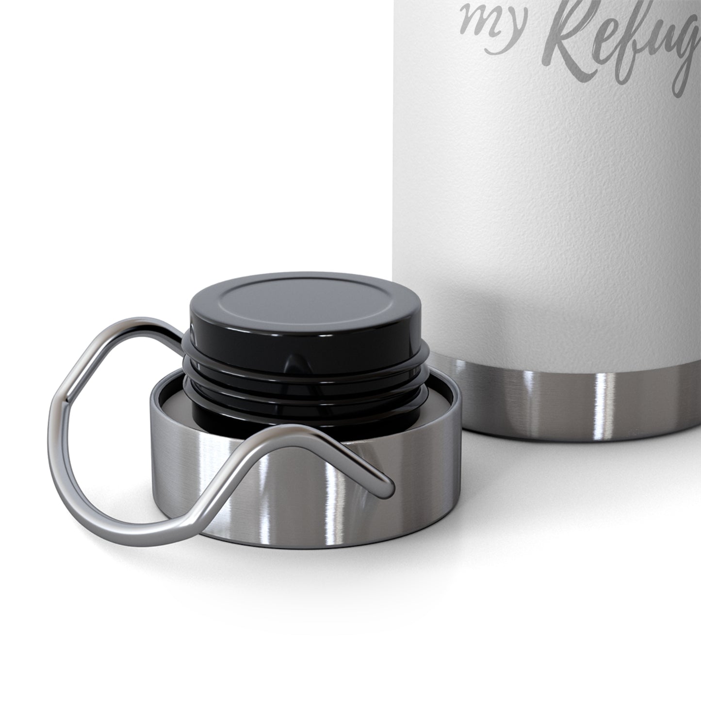 The Wild Is My Refuge – 22oz Insulated Water Bottle | Adventure Gift for Nature Love