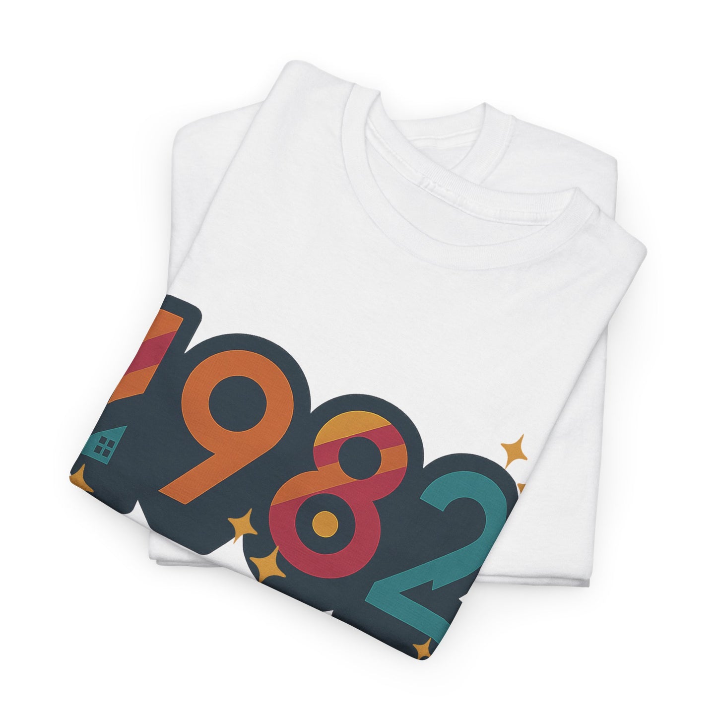 Retro Vibe 1982 T-Shirt Born to Vibe Cotton Tee, Vintage 80s Style Unisex Shirt, Birthday Gift, Casual Everyday Top