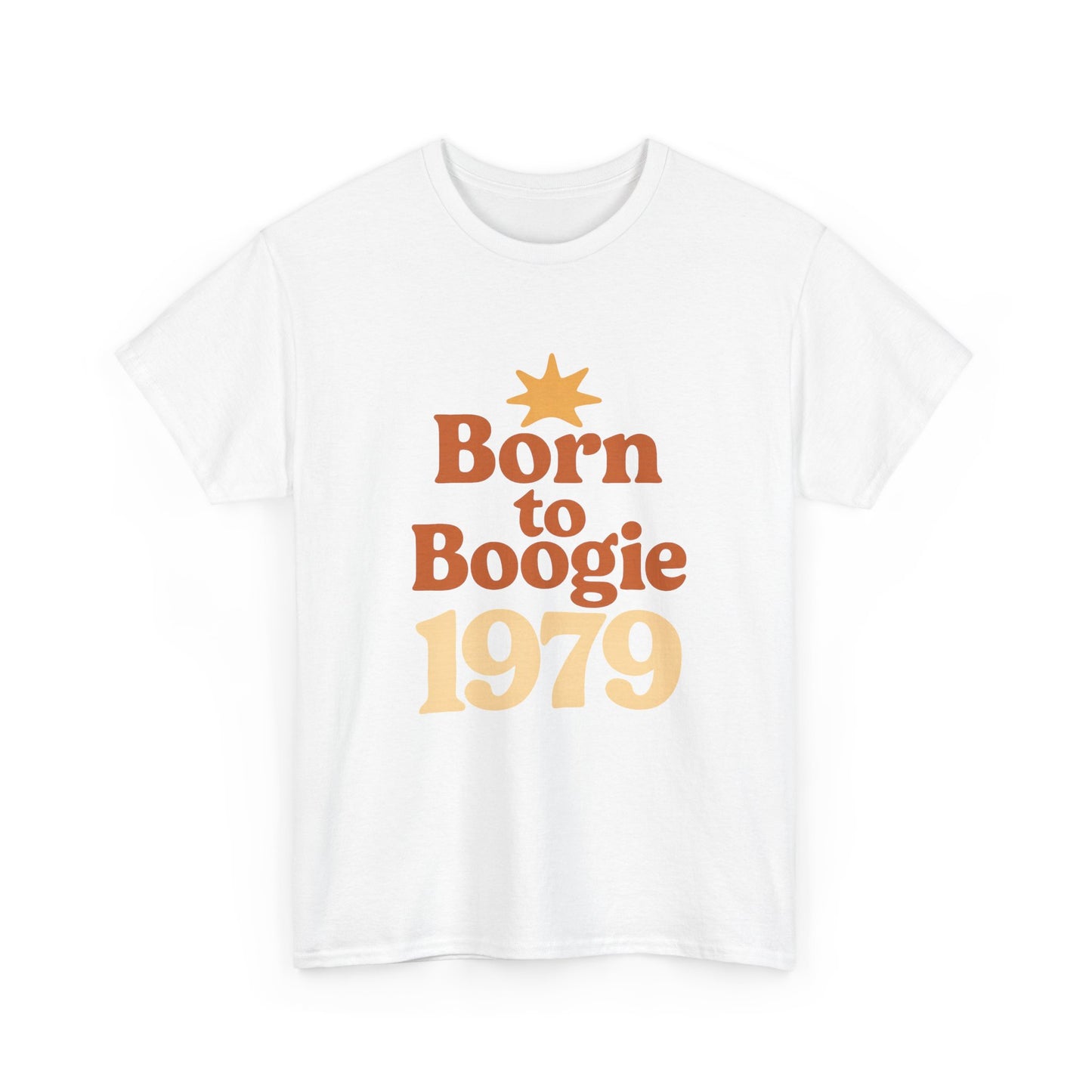 Retro Vibe T-Shirt Born to Vibe 1979 Cotton Tee, Unisex Vintage Shirt, 70s Style Top, Birthday Gift, Casual Everyday Apparel