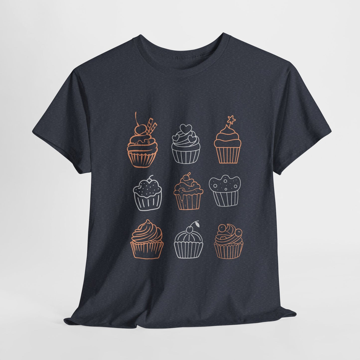 Cute Cupcake T-Shirt – Sweet Treat Graphic Tee, Dessert Lover Shirt, Baking Gift, Birthday Celebration Outfit