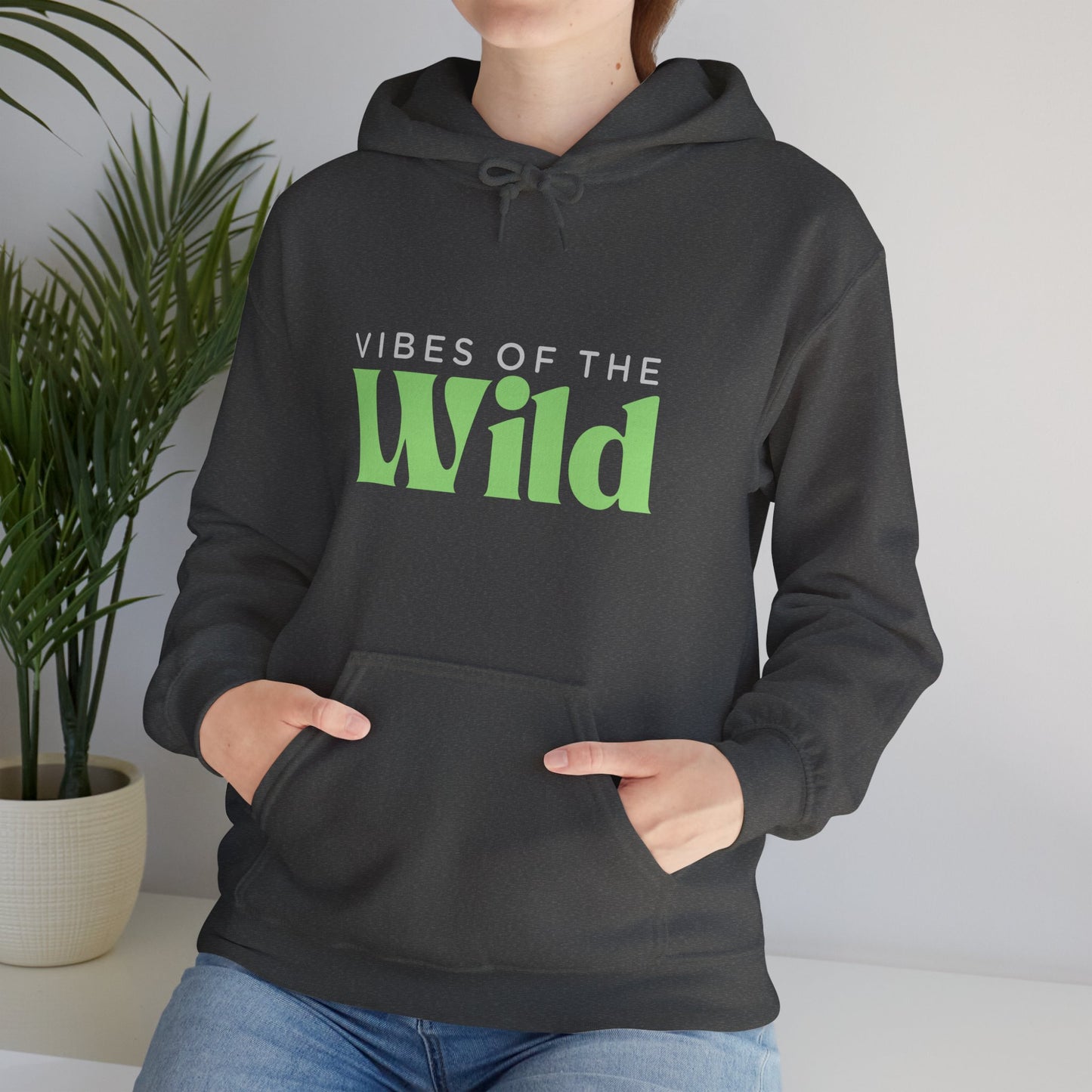 Vibes of the Wild Hoodie, Cozy Unisex Sweatshirt for Outdoor Lovers, Perfect Gift for Nature Enthusiasts, Great for Camping or Casual Wear
