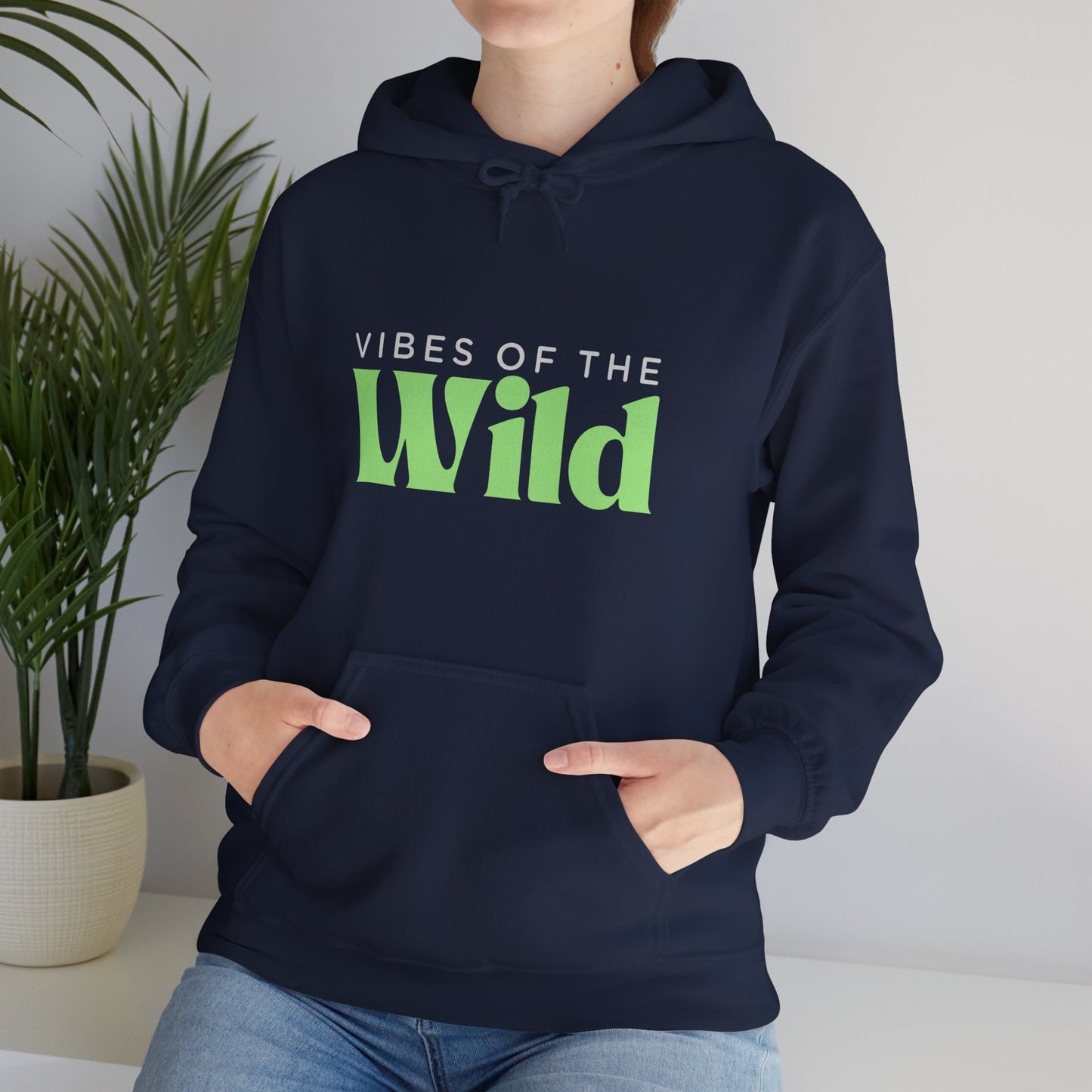 Vibes of the Wild Hoodie, Cozy Unisex Sweatshirt for Outdoor Lovers, Perfect Gift for Nature Enthusiasts, Great for Camping or Casual Wear