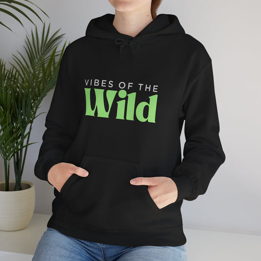 Vibes of the Wild Hoodie, Cozy Unisex Sweatshirt for Outdoor Lovers, Perfect Gift for Nature Enthusiasts, Great for Camping or Casual Wear