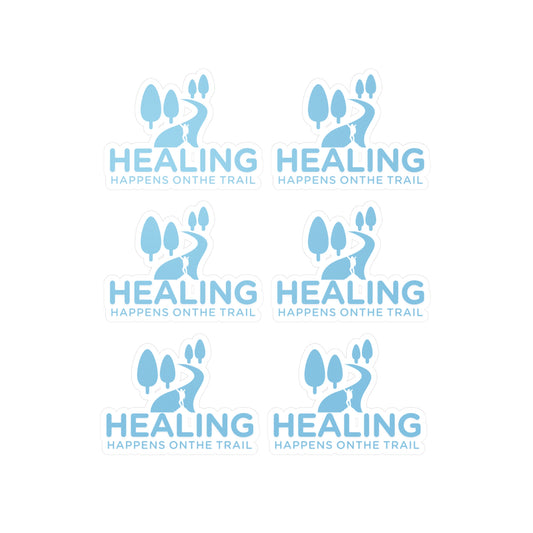 Healing Trail Vinyl Decals – Nature-Inspired Stickers for Laptops, Water Bottles, Home Decor & Self-Care Gift Ideas