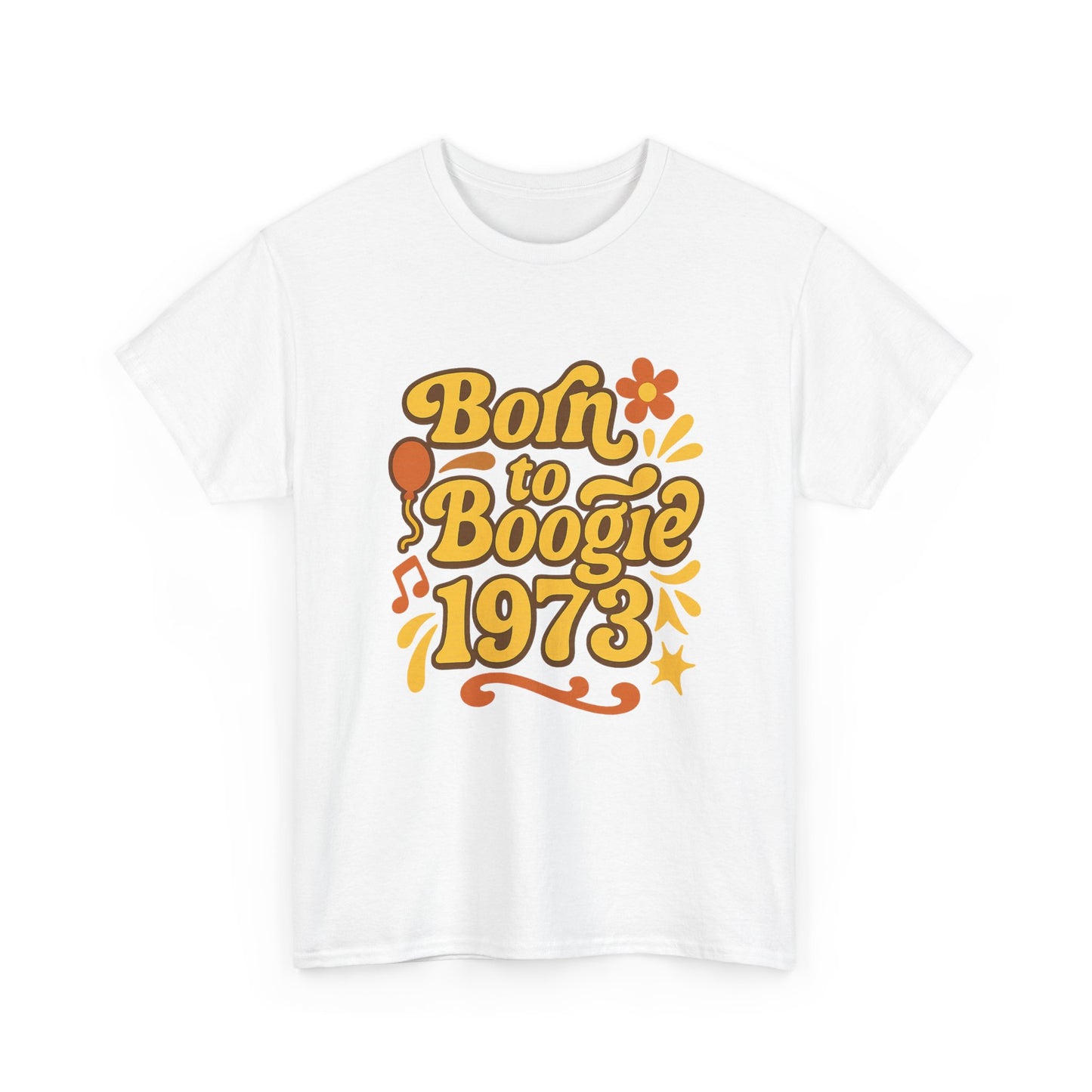 Retro Vibe T-Shirt Born to Vibe 1973 Cotton Tee, Unisex Vintage Shirt, 70s Style Top, Birthday Gift, Casual Everyday Apparel