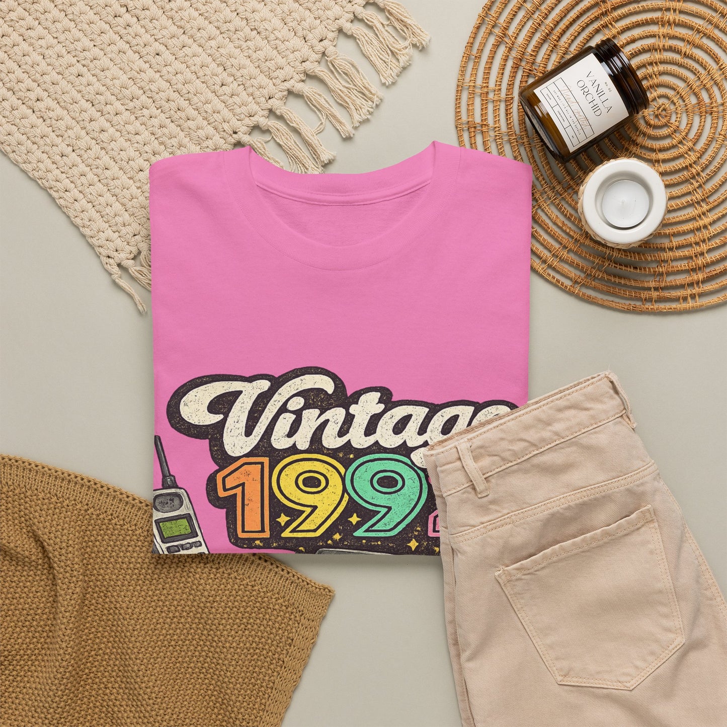 Made in 1992 Totally Cool T-Shirt | Retro 90s Birth Year Shirt | 1992 Birthday Gift Tee