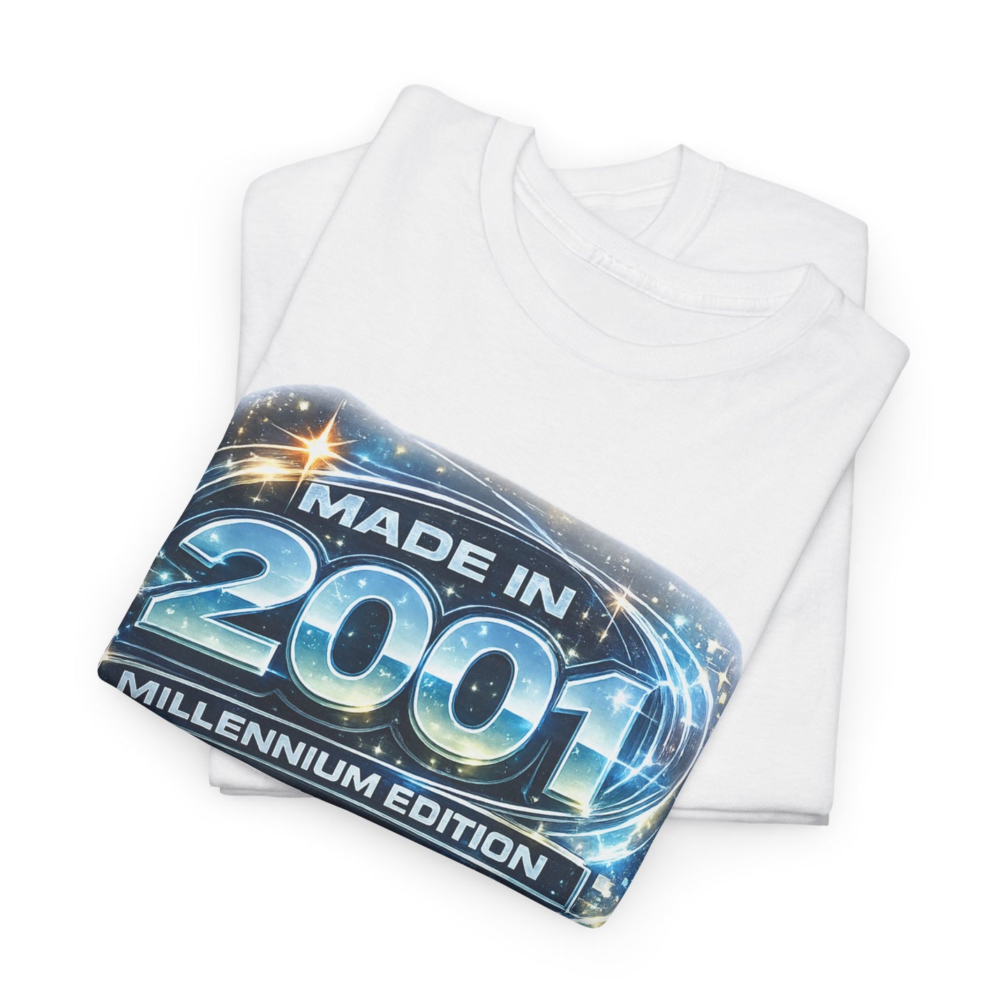 Born in 2001 Y2K T-Shirt, Retro 2000s Birthday Shirt, Vintage 2001 Graphic Tee, Unisex Nostalgia Gift