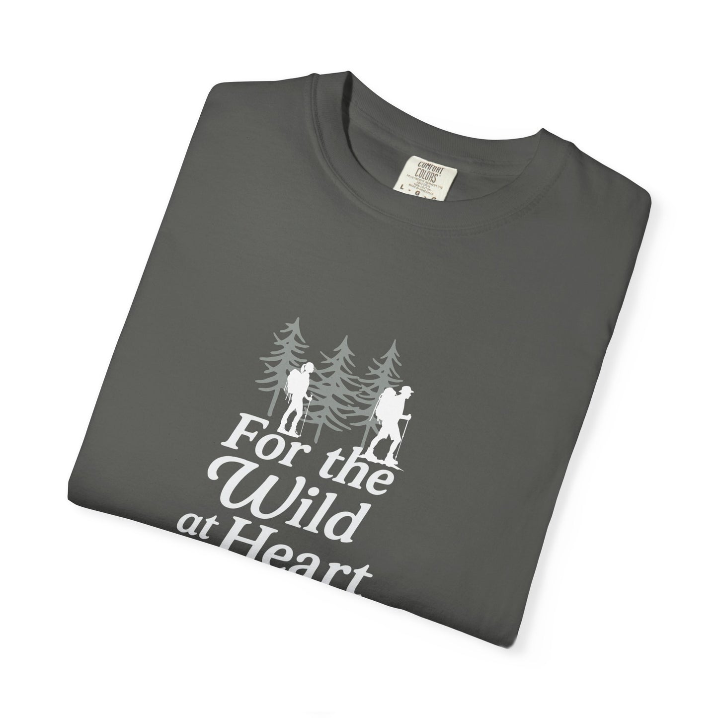 Nature Lover Unisex T-Shirt – Wild at Heart Outdoor Tee, Eco-Friendly Camping Shirt, Adventure & Nature Vibes Gift