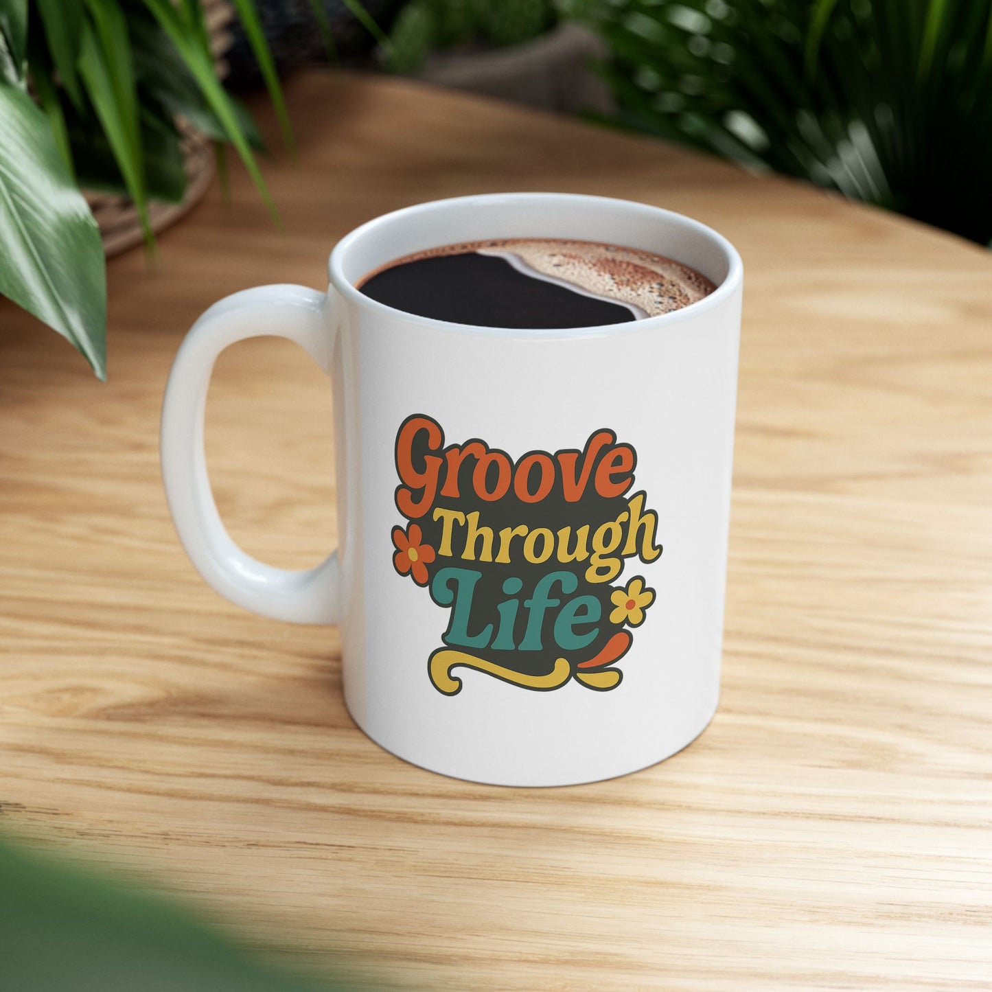 Motivational Coffee Mug Positive Quote Cup, Funny Inspirational Gift for Friends