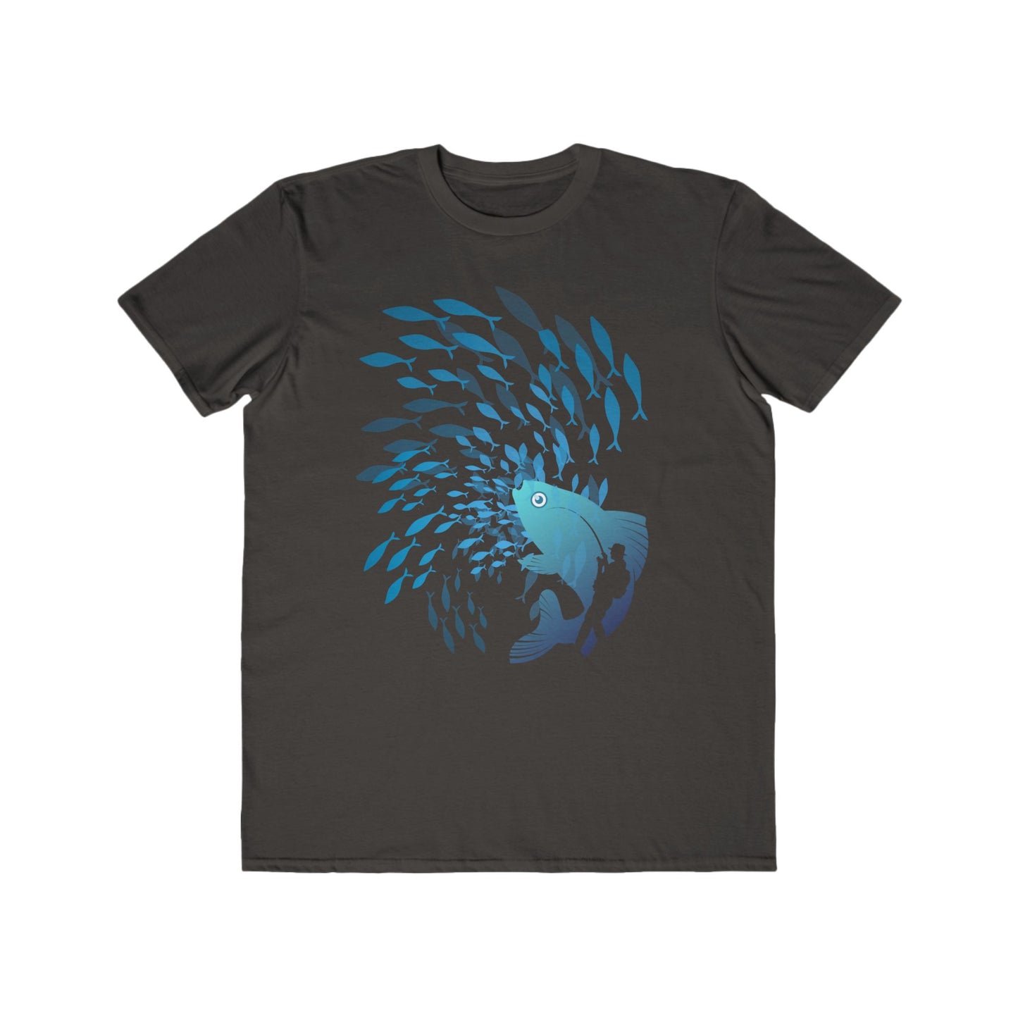 Ocean Vibes Mens Lightweight Tee Casual Beach Shirt Summer Outfit Gift for Fishermen and Nature Lovers Coastal Style T Shirt