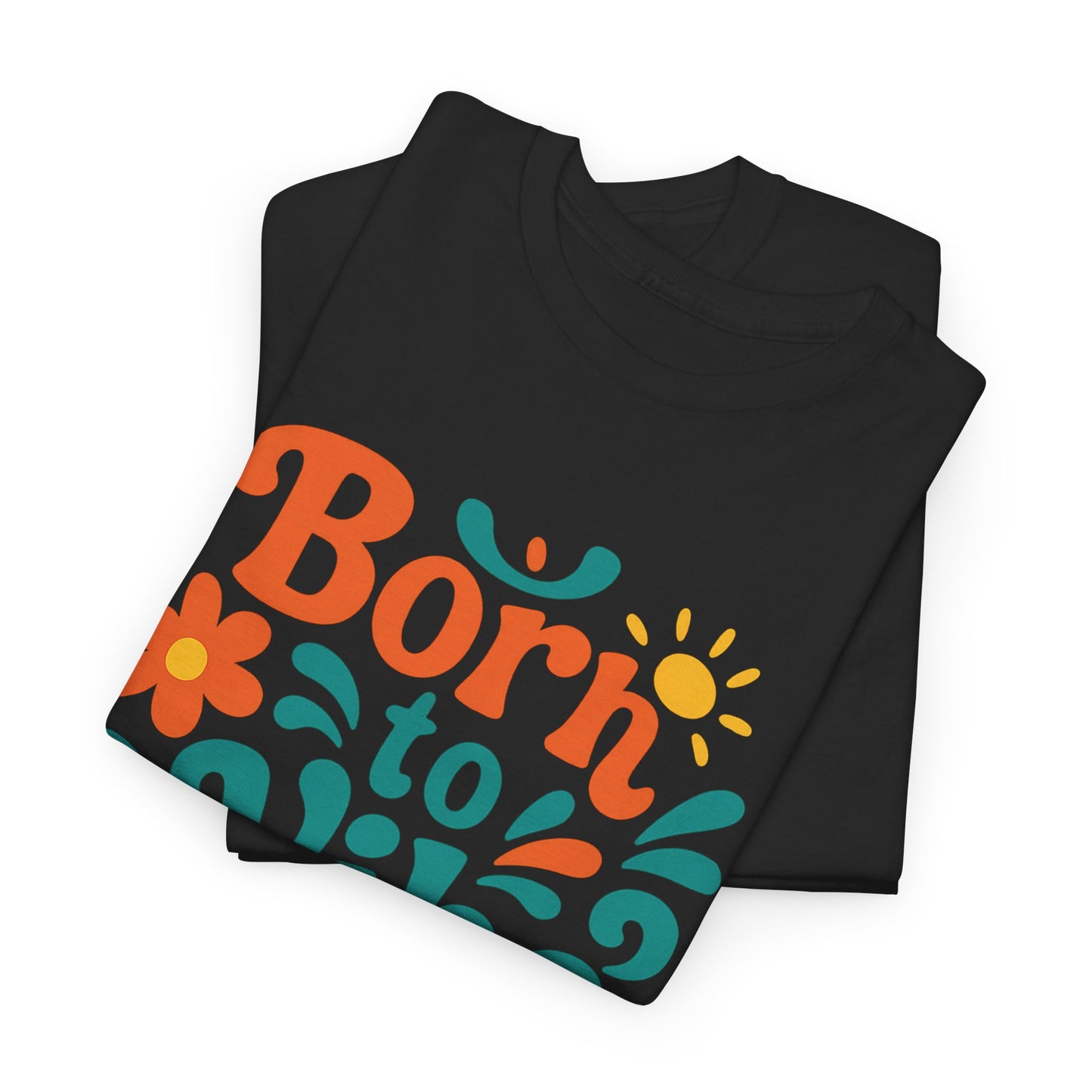 Retro Vibe T-Shirt Born to Vibe 1968 Cotton Tee, Unisex Vintage Shirt, 60s Style Top, Birthday Gift, Casual Everyday Apparel