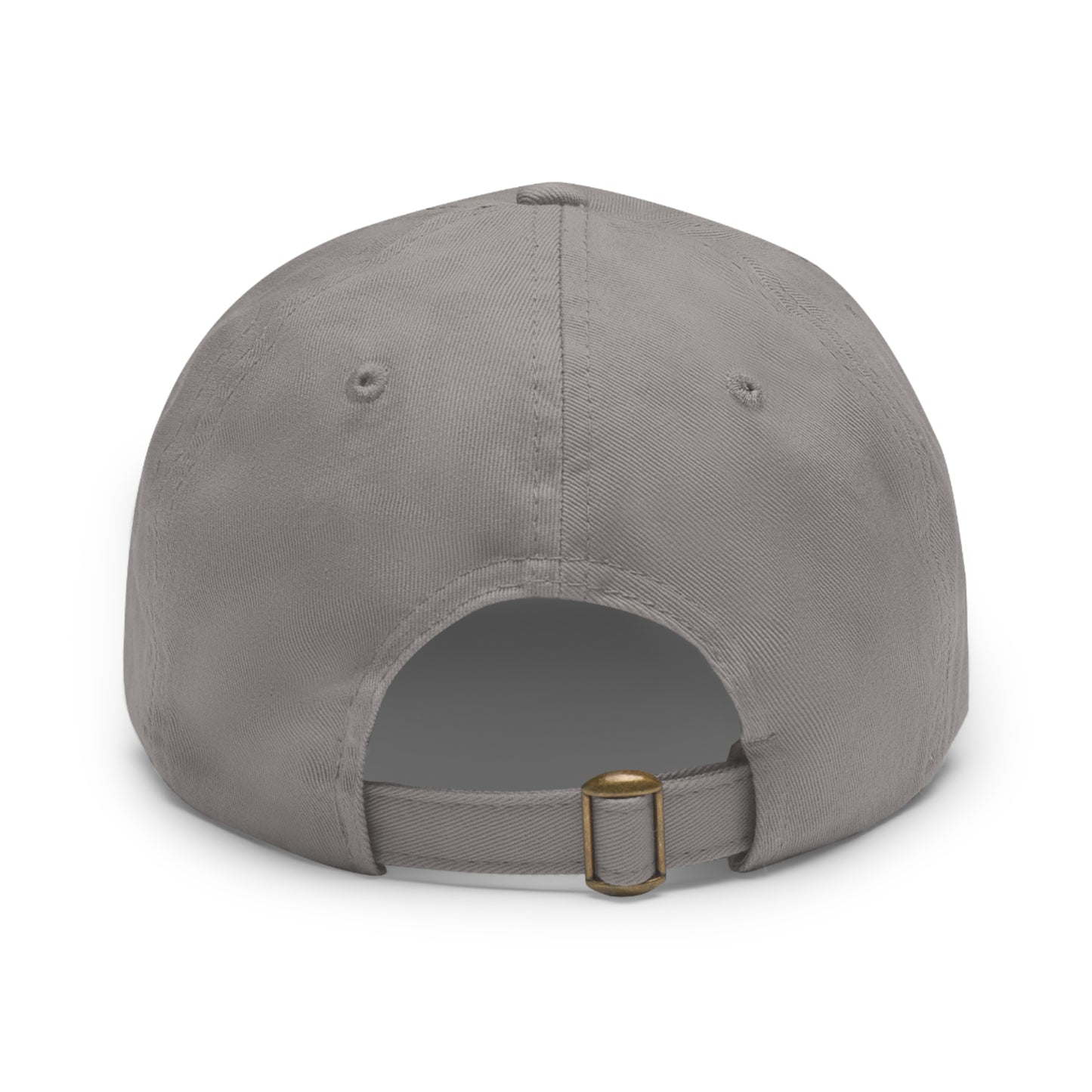 Outdoor Dad Hat with Leather Patch, Hiking Cap, Casual Summer Hat, Gift for Dads, Nature Lover's Accessory