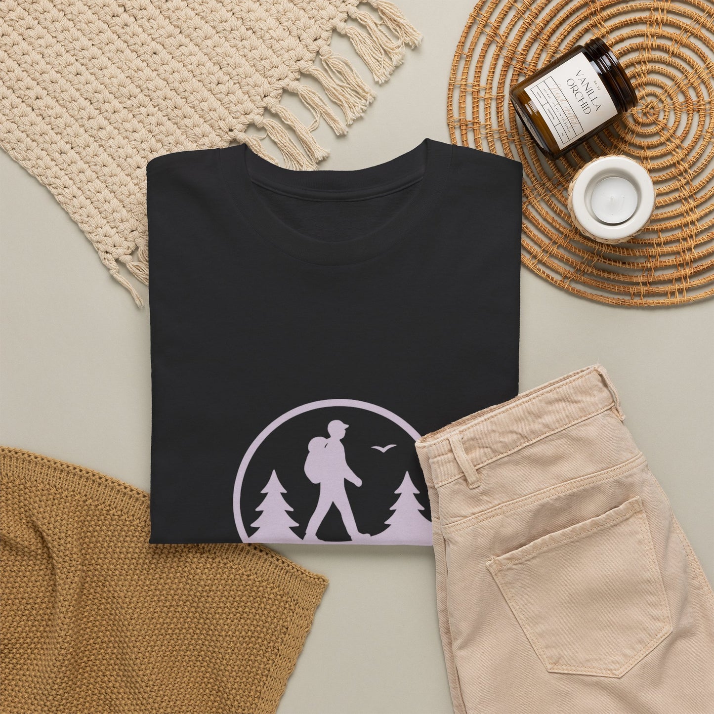 The Peaceful Wanderer T-Shirt | Hiking Shirt | Nature Lover Tee | Outdoor Adventure Shirt | Camping Gift for Hikers