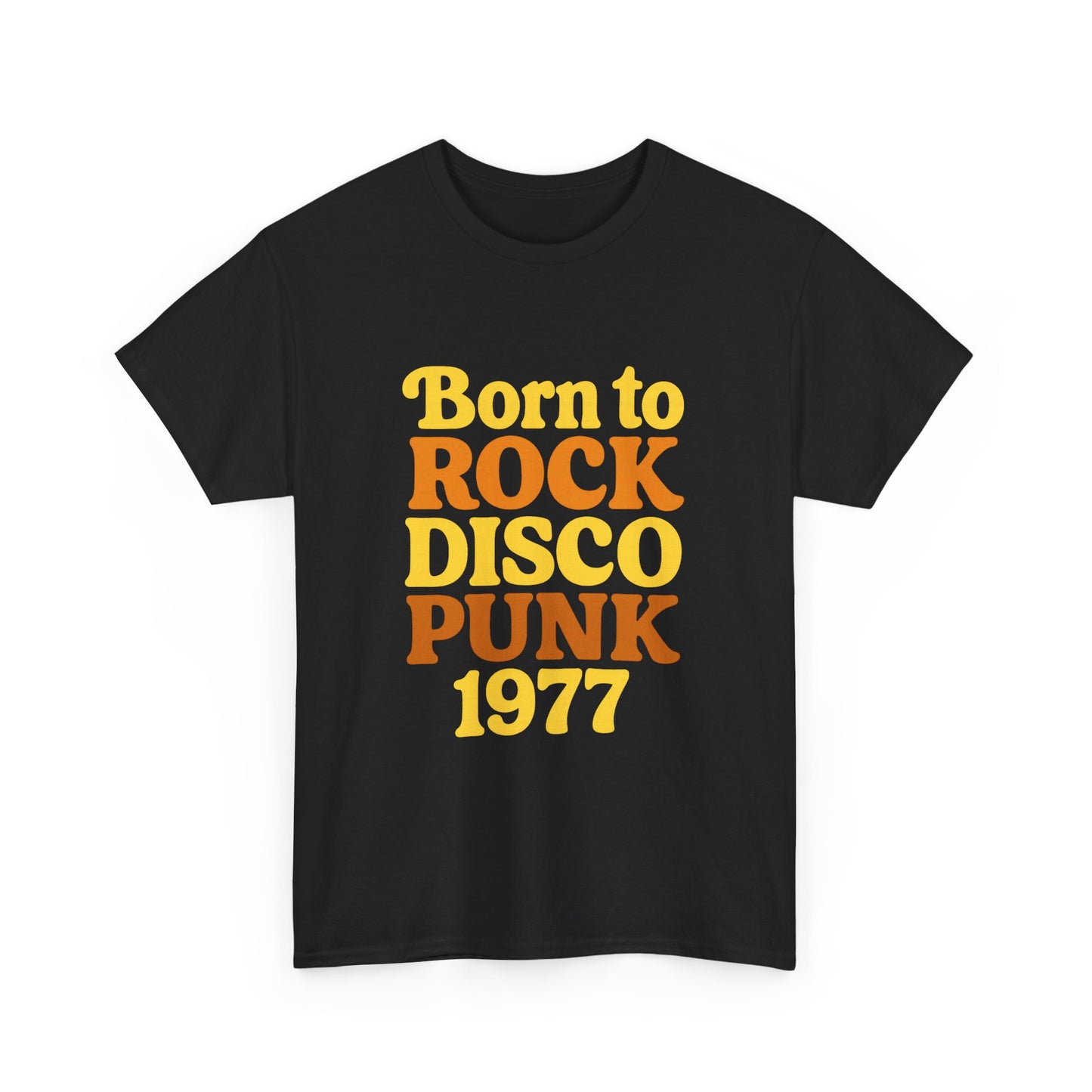 Retro Vibe T-Shirt Born to Vibe 1977 Cotton Tee, Unisex Vintage Shirt, 70s Style Top, Birthday Gift, Casual Everyday Apparel