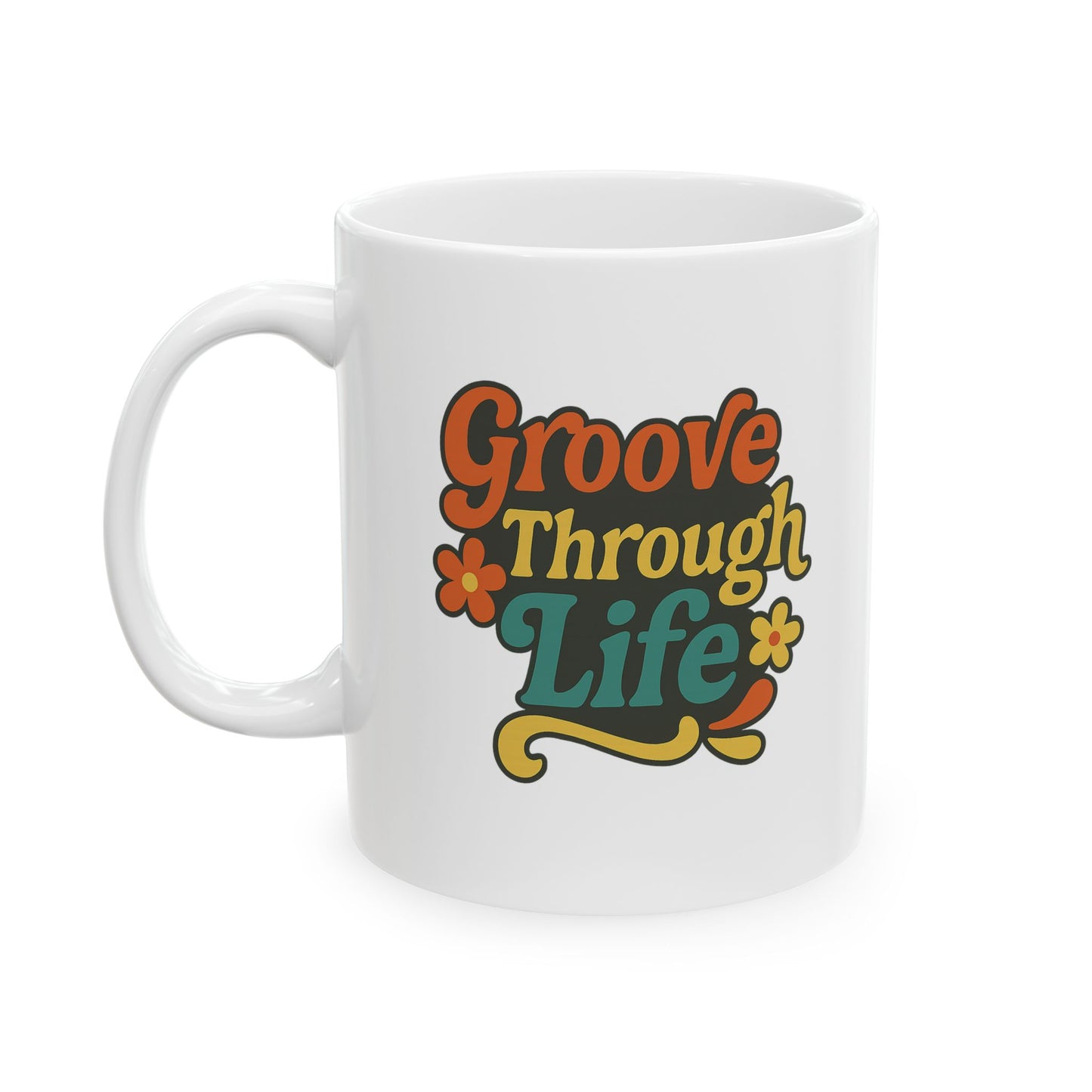 Motivational Coffee Mug Positive Quote Cup, Funny Inspirational Gift for Friends