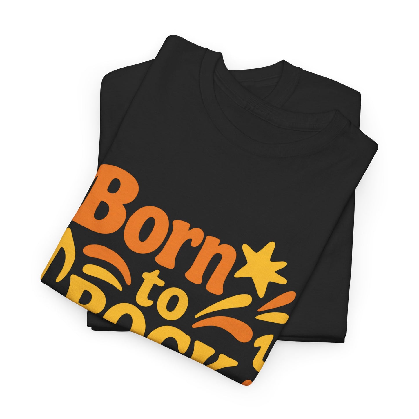 Retro Vibe T-Shirt Born to Vibe 1972 Cotton Tee, Unisex Vintage Shirt, 70s Style Top, Birthday Gift, Casual Everyday Apparel