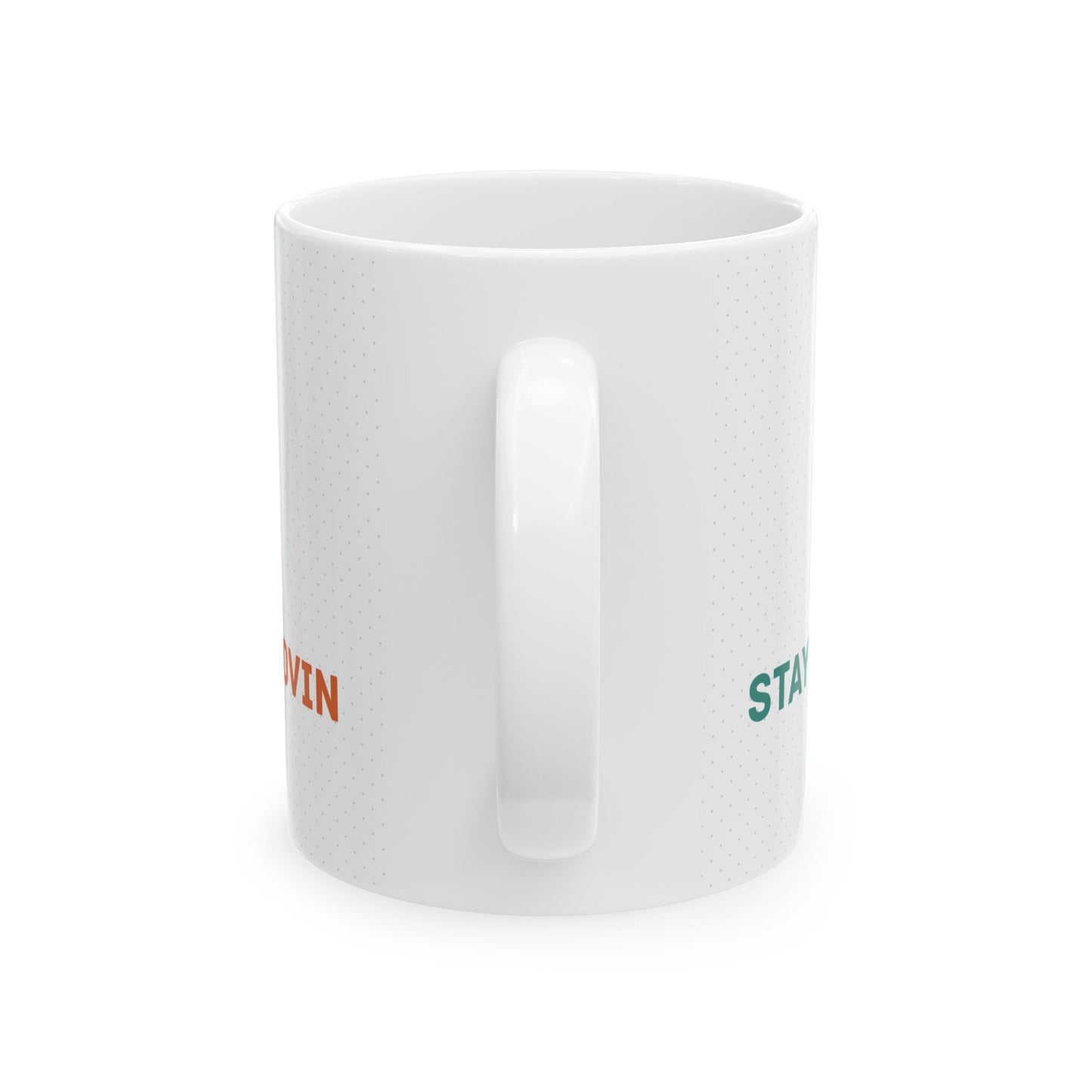 Motivational Coffee Mug Fun Ceramic Cup, Inspirational Gift for Coffee Lovers