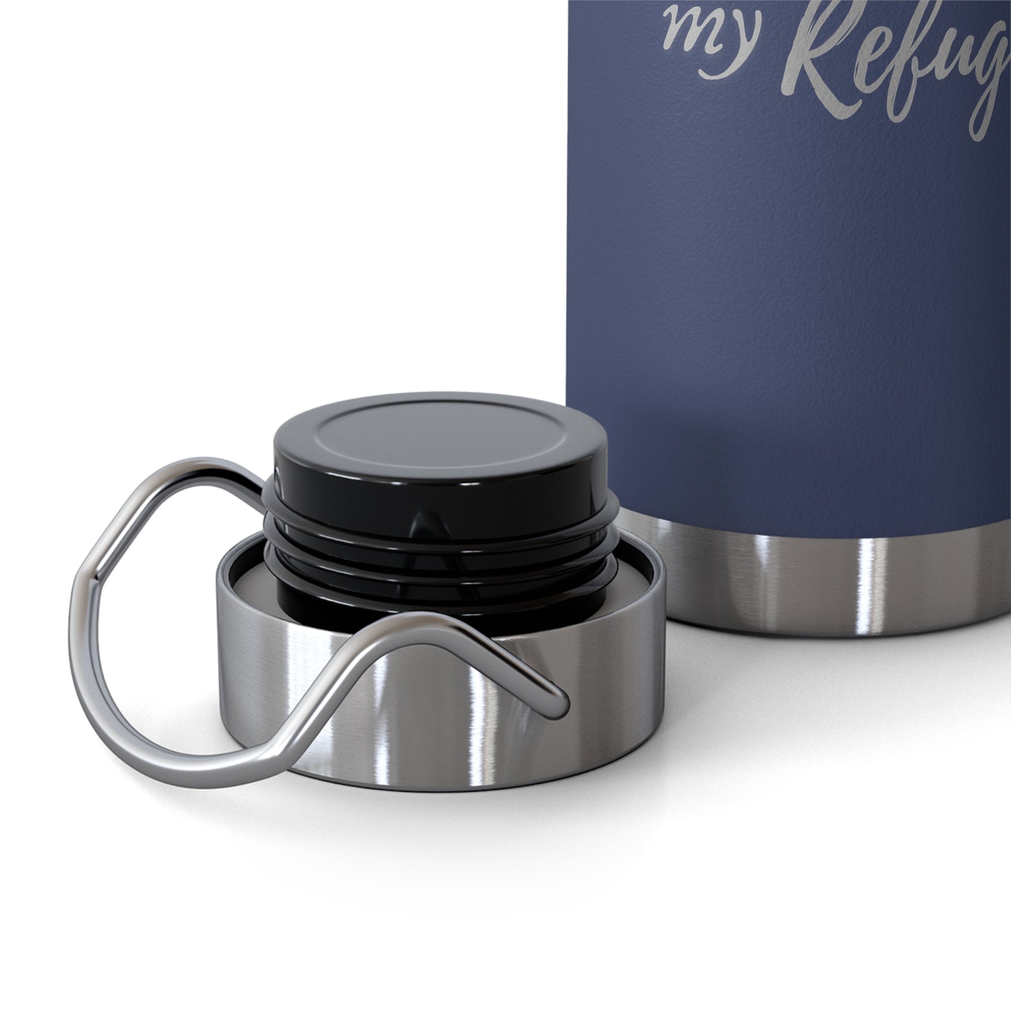 The Wild Is My Refuge – 22oz Insulated Water Bottle | Adventure Gift for Nature Love