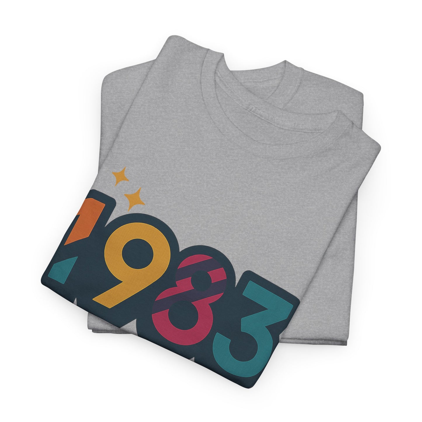 Retro Vibe 1983 T-Shirt Born to Vibe Cotton Tee, Vintage 80s Style Unisex Shirt, Birthday Gift, Casual Everyday Top