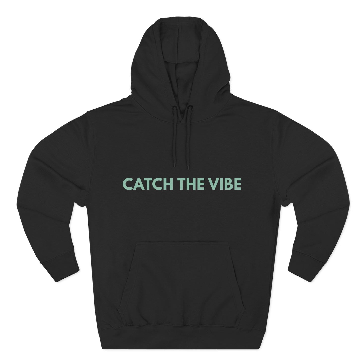 Catch the Vibe Hoodie Cozy Fleece Sweatshirt, Casual Unisex Loungewear Gift