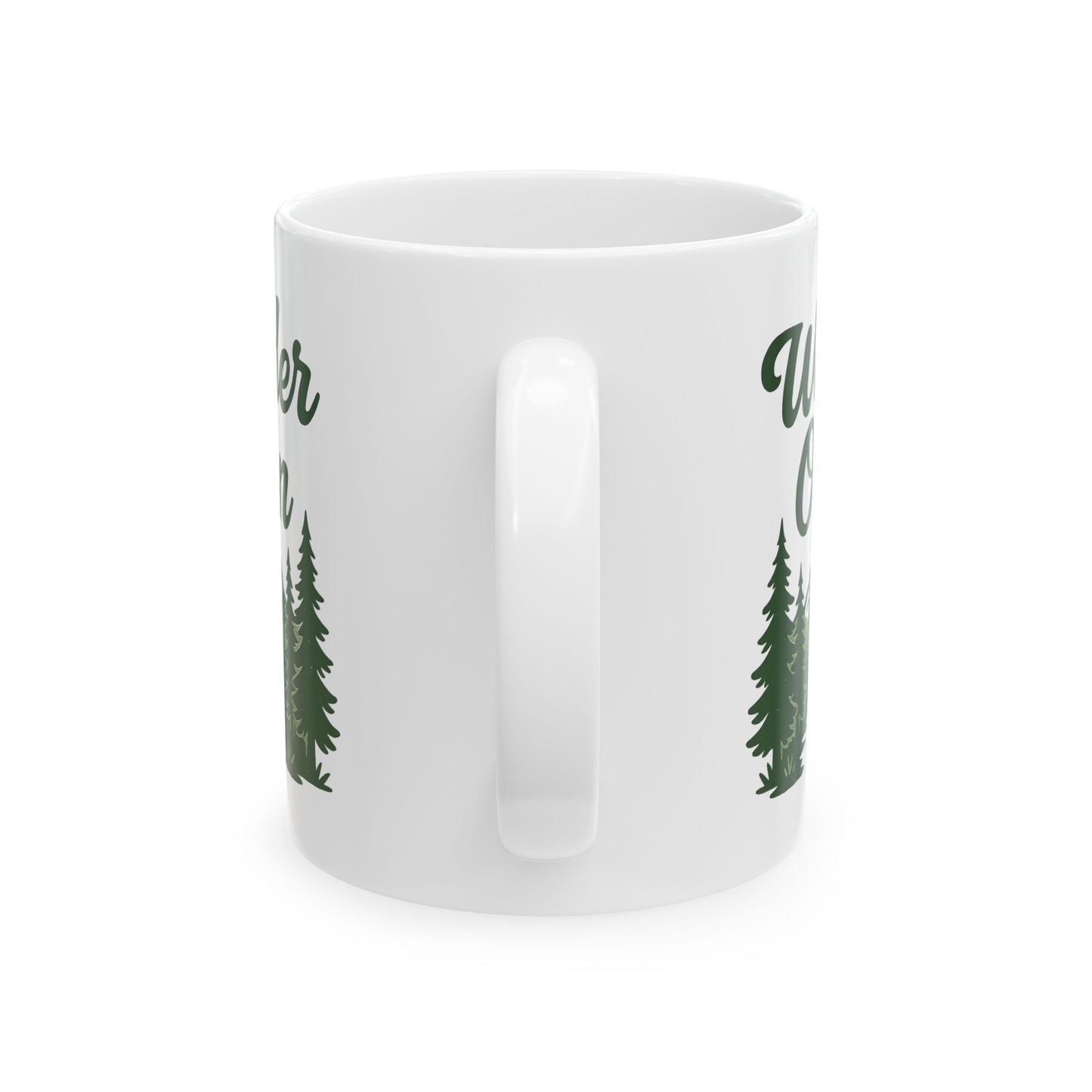 Camping Adventure Mug – Ceramic Coffee Cup, Gift for Nature Lovers (11oz/15oz)