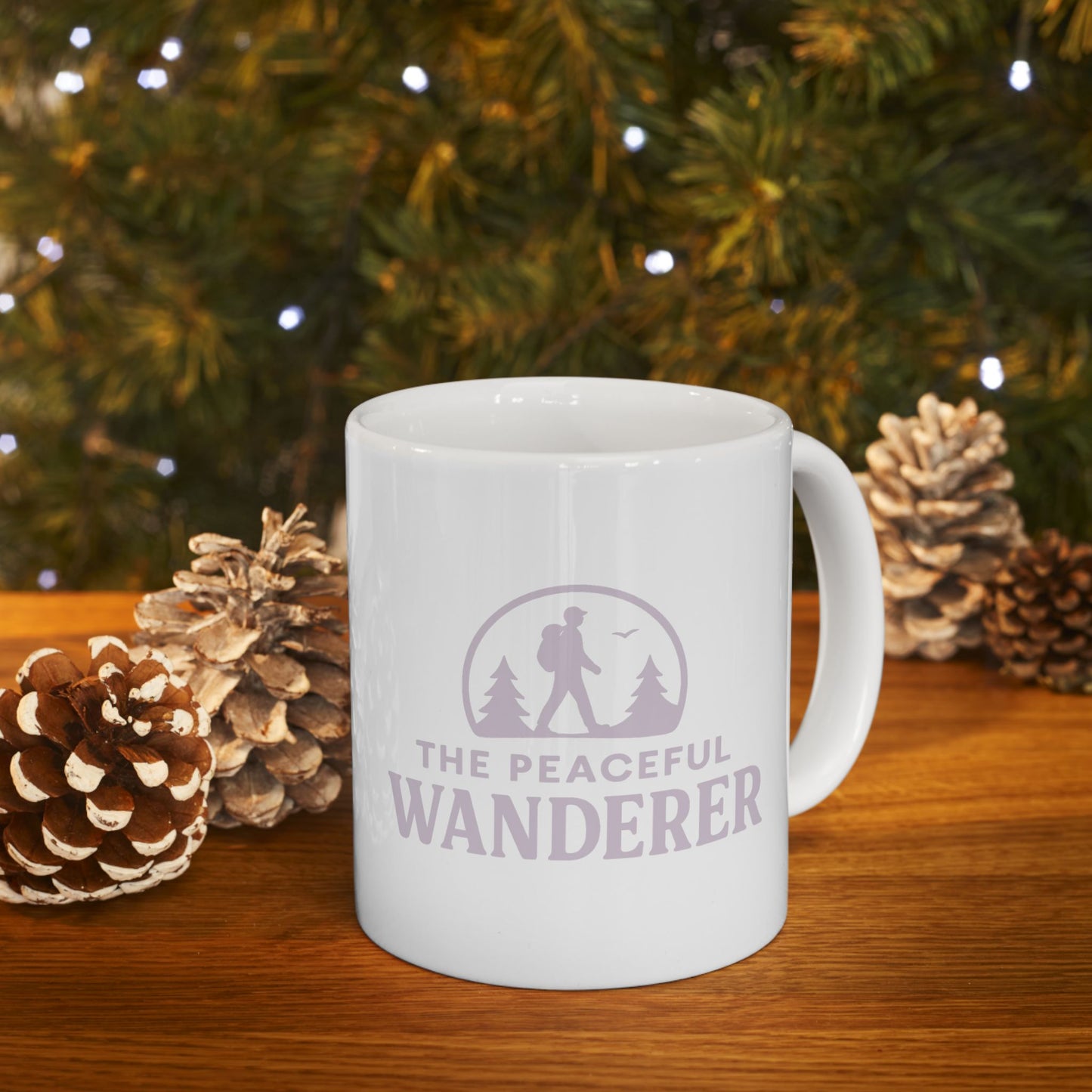 Adventure Travel Mug Ceramic Coffee Cup, Wanderlust Gift for Outdoor Lovers