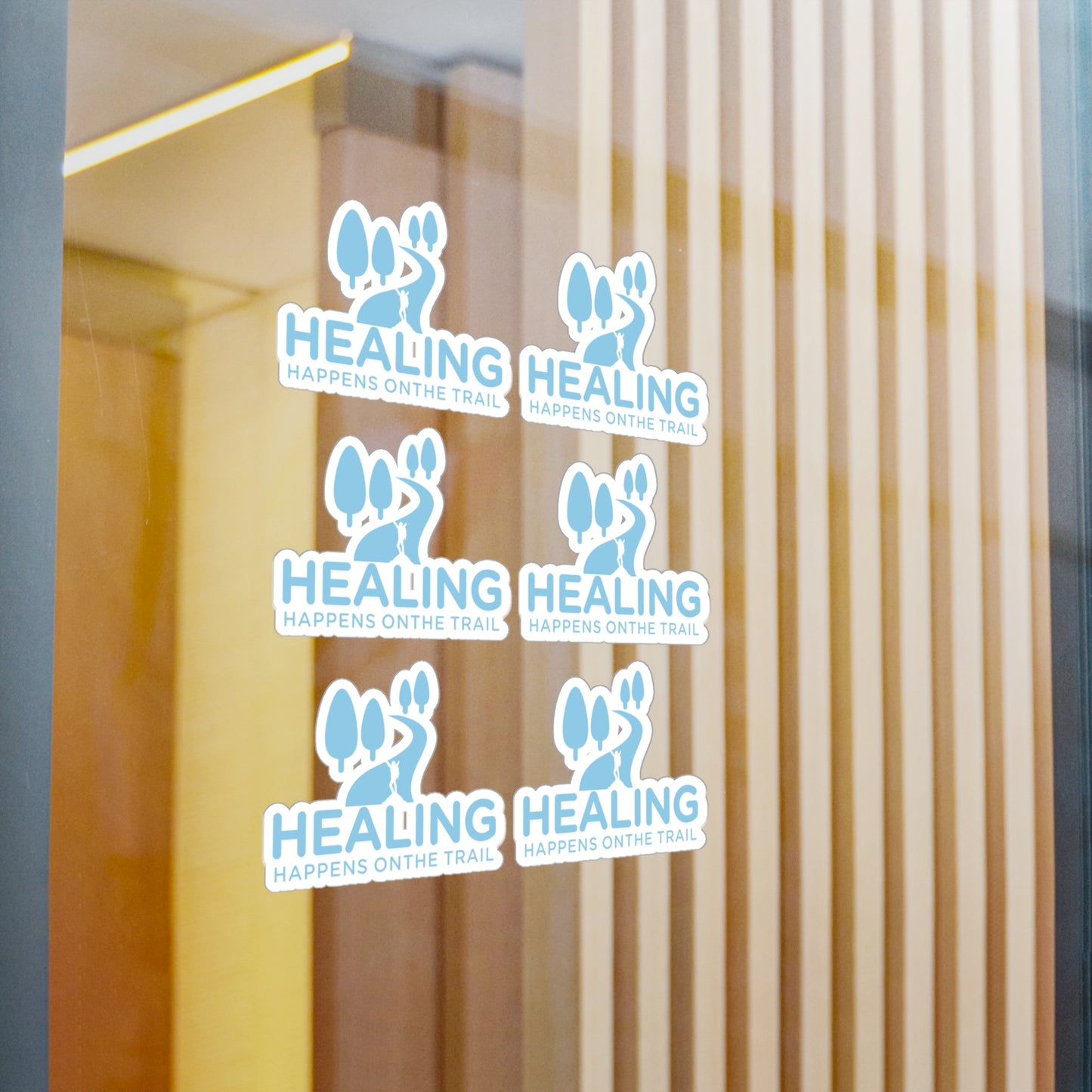 Healing Trail Vinyl Decals – Nature-Inspired Stickers for Laptops, Water Bottles, Home Decor & Self-Care Gift Ideas