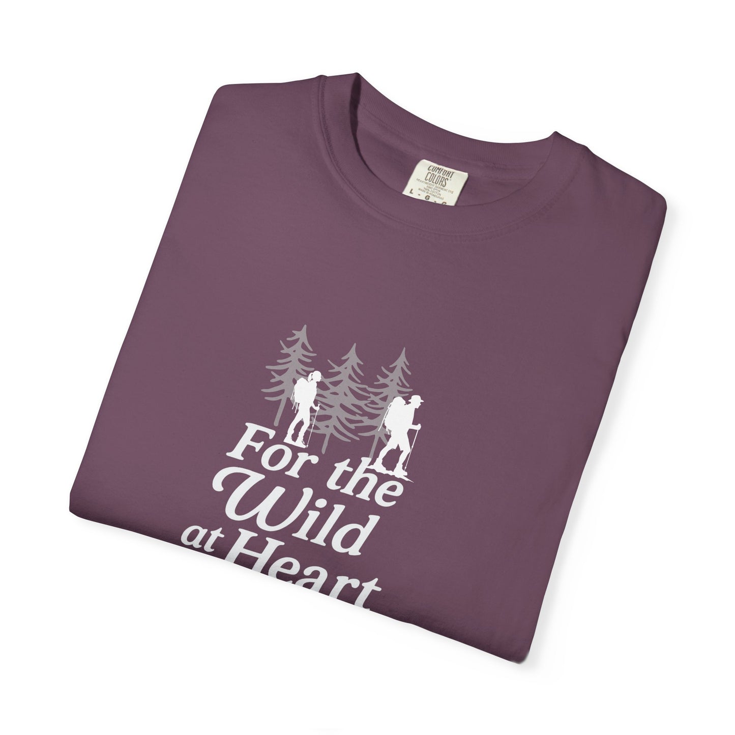Nature Lover Unisex T-Shirt – Wild at Heart Outdoor Tee, Eco-Friendly Camping Shirt, Adventure & Nature Vibes Gift
