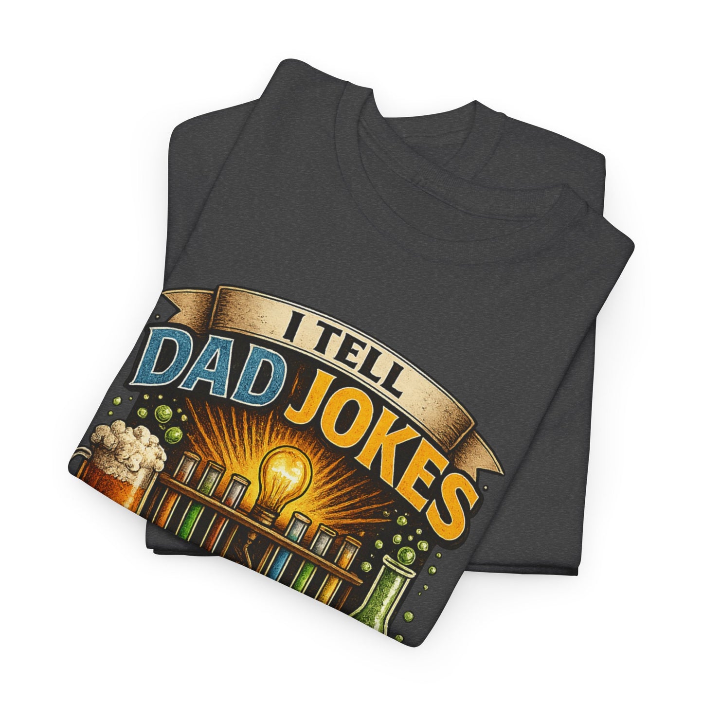 I Tell Dad Jokes Periodically Shirt | Funny Science Dad Tee | Chemistry Pun Fathers Day Gift