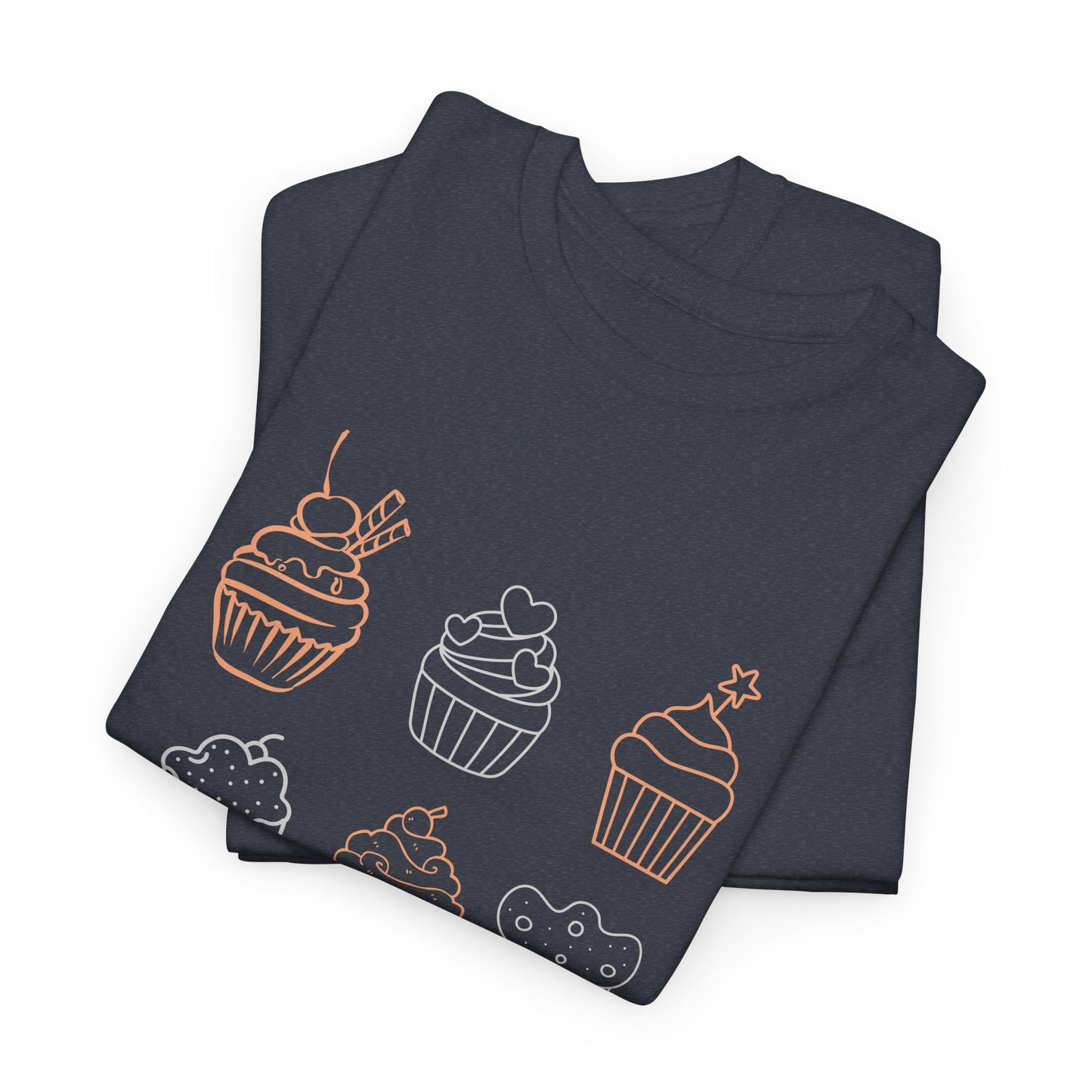 Cute Cupcake T-Shirt – Sweet Treat Graphic Tee, Dessert Lover Shirt, Baking Gift, Birthday Celebration Outfit