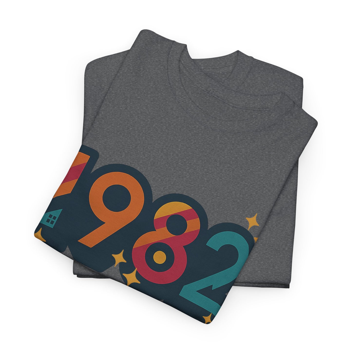 Retro Vibe 1982 T-Shirt Born to Vibe Cotton Tee, Vintage 80s Style Unisex Shirt, Birthday Gift, Casual Everyday Top