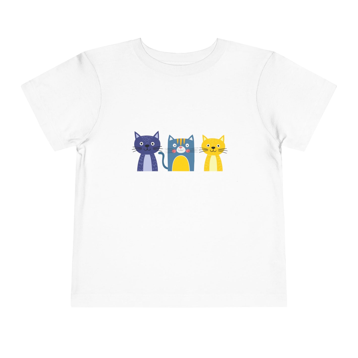 Cat Lover Toddler T-Shirt – Whimsical Kids’ Tee, Cute Playdate Outfit, Birthday Gift, Animal Lover Apparel