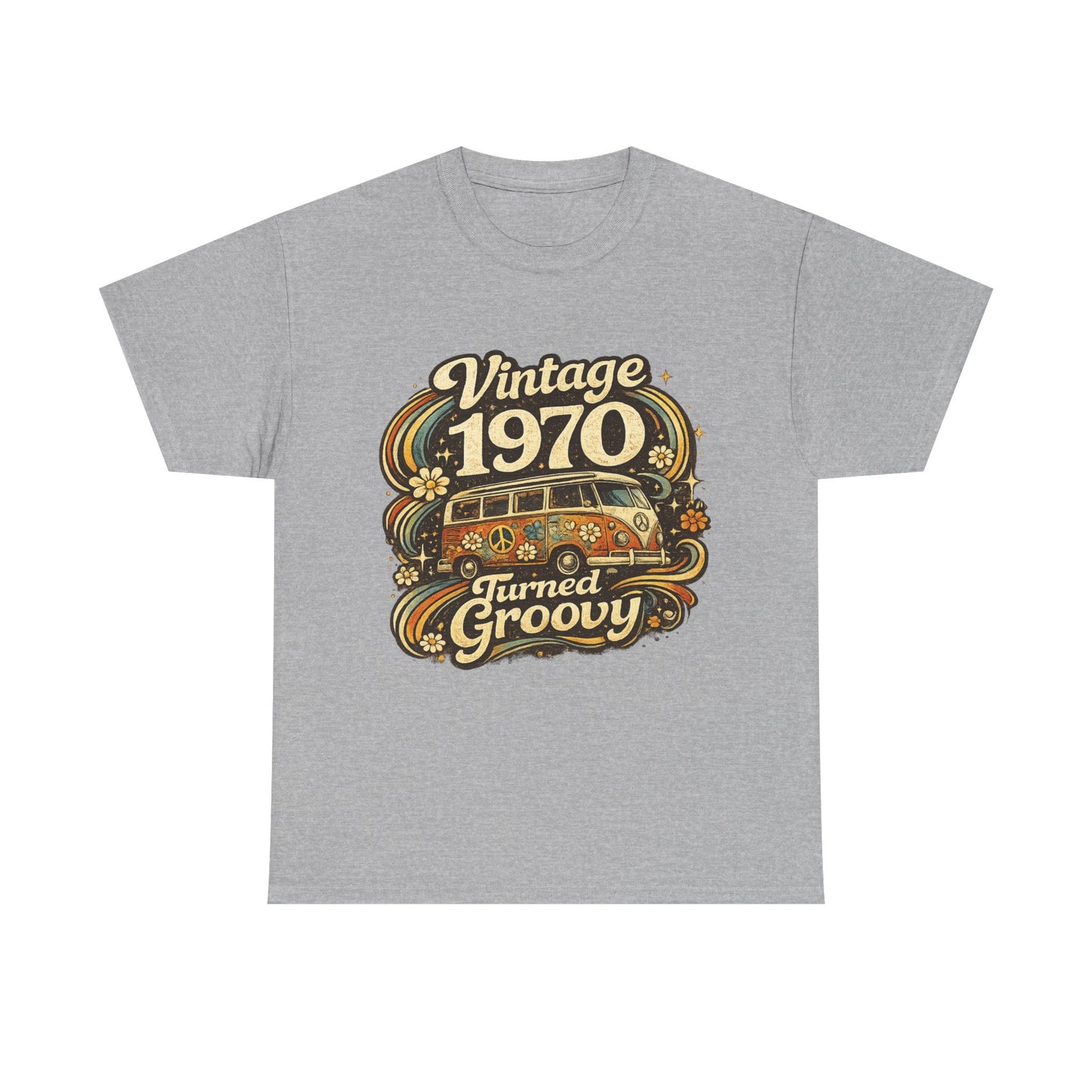 Vintage 1970 Retro T-Shirt | 1970 Birth Year Shirt | Retro 70s Graphic Tee