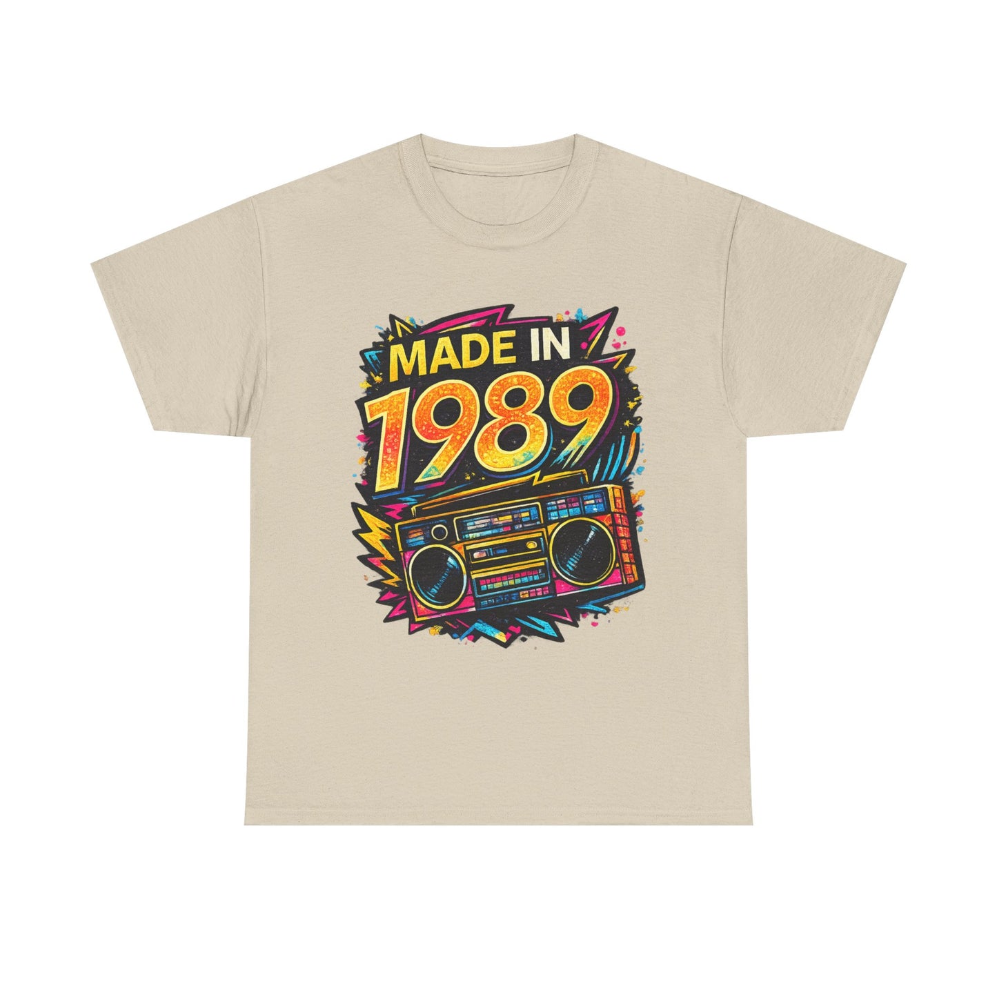 Vintage 1989 Retro T-Shirt | 1989 Birth Year Shirt | Retro 70s Graphic Tee