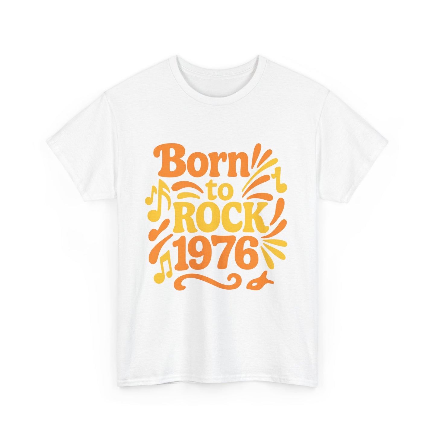 Retro Vibe T-Shirt Born to Vibe 1976 Cotton Tee, Unisex Vintage Shirt, 70s Style Top, Birthday Gift, Casual Everyday Apparel