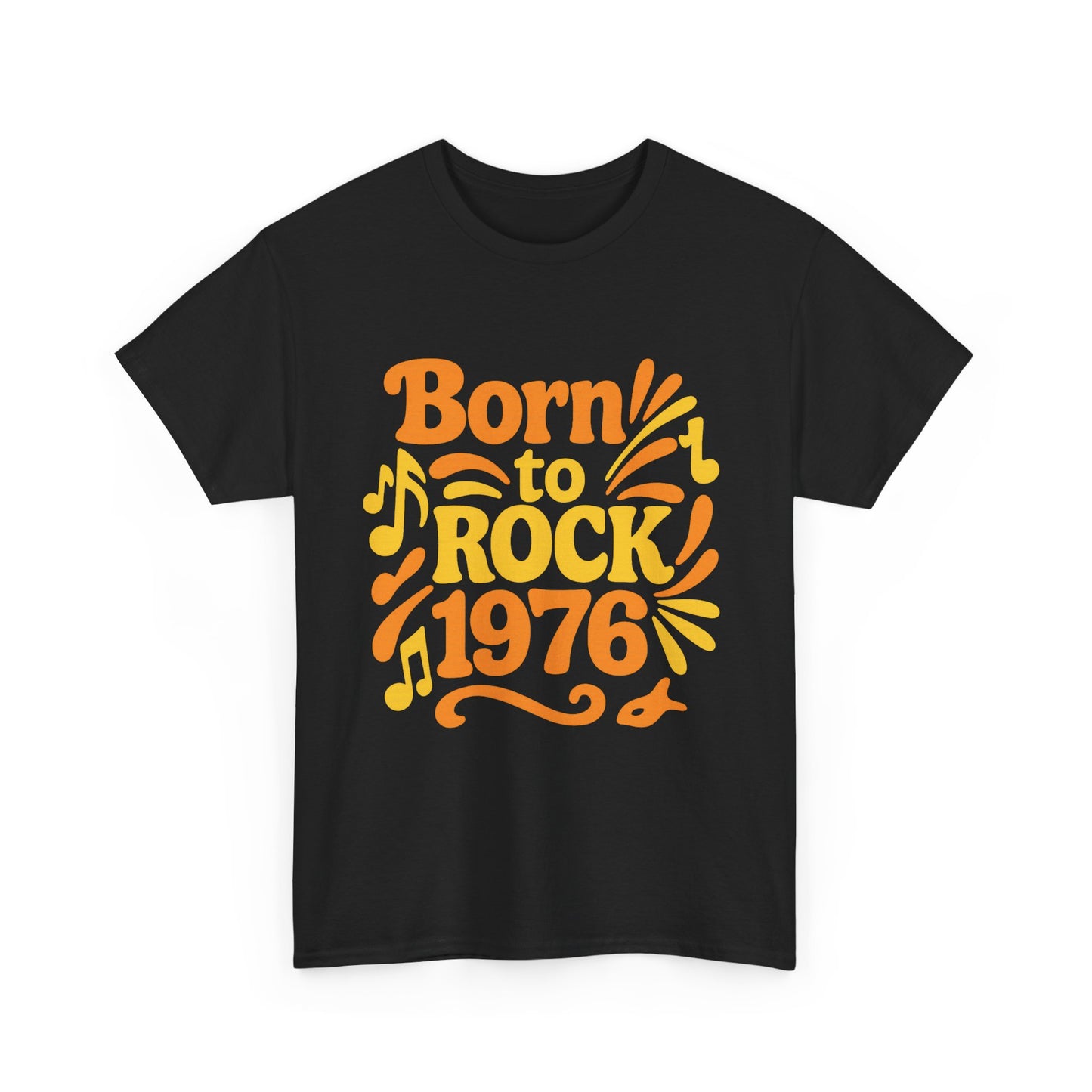 Retro Vibe T-Shirt Born to Vibe 1976 Cotton Tee, Unisex Vintage Shirt, 70s Style Top, Birthday Gift, Casual Everyday Apparel