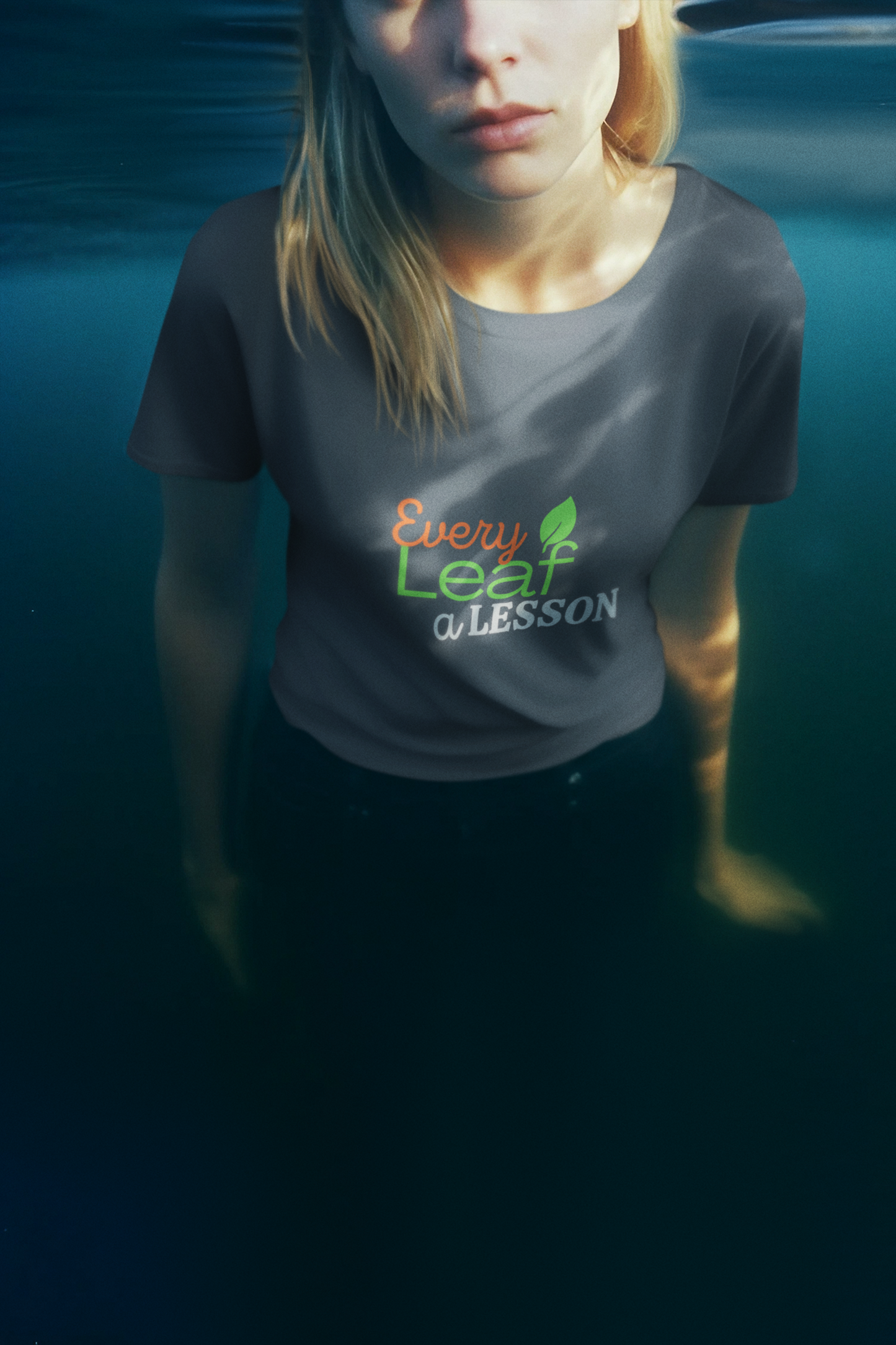 Unisex Nature Lover T-Shirt – Every Leaf a Lesson | Softstyle Comfort, All-Occasion Gift Idea