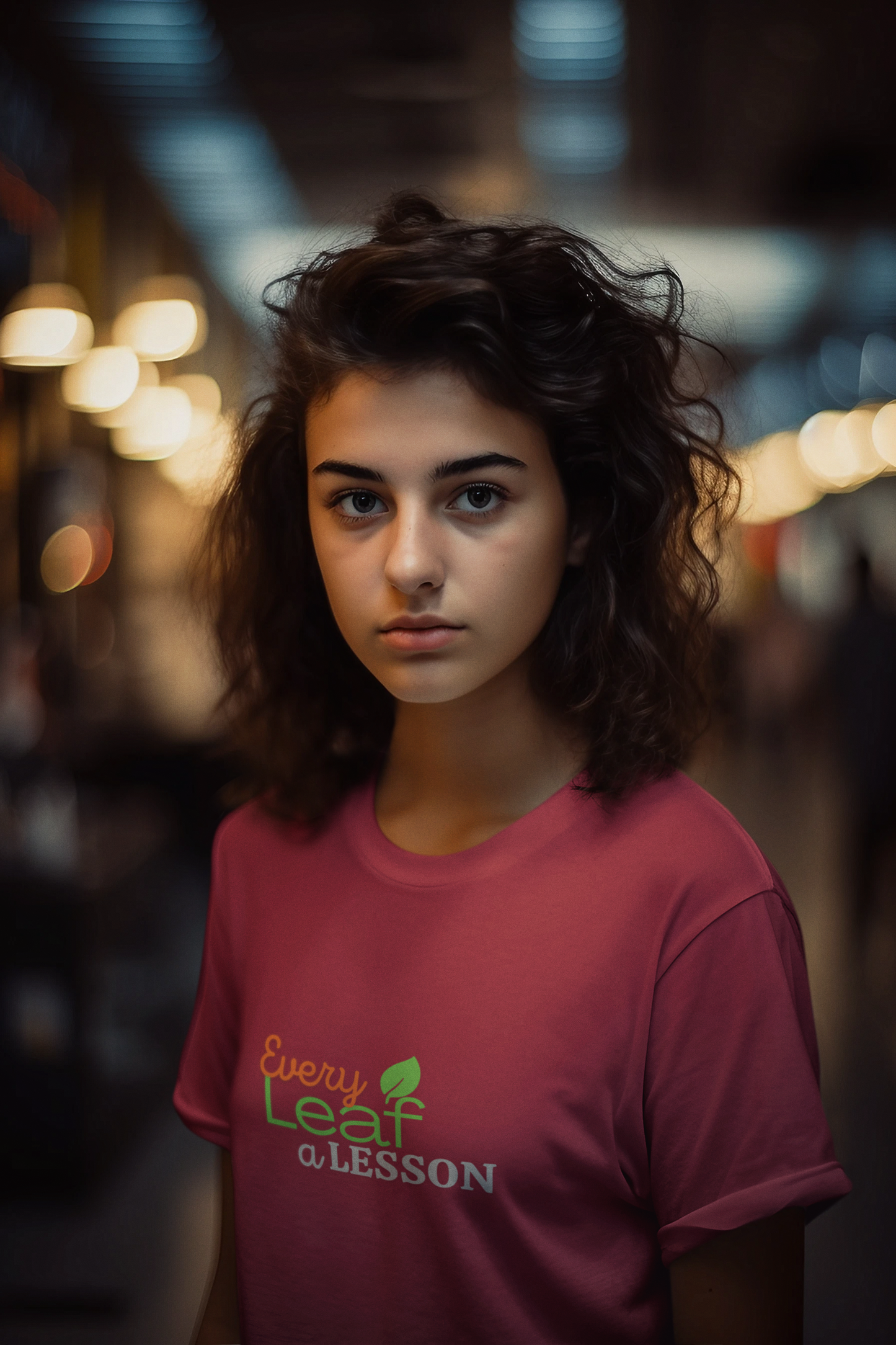 Unisex Nature Lover T-Shirt – Every Leaf a Lesson | Softstyle Comfort, All-Occasion Gift Idea