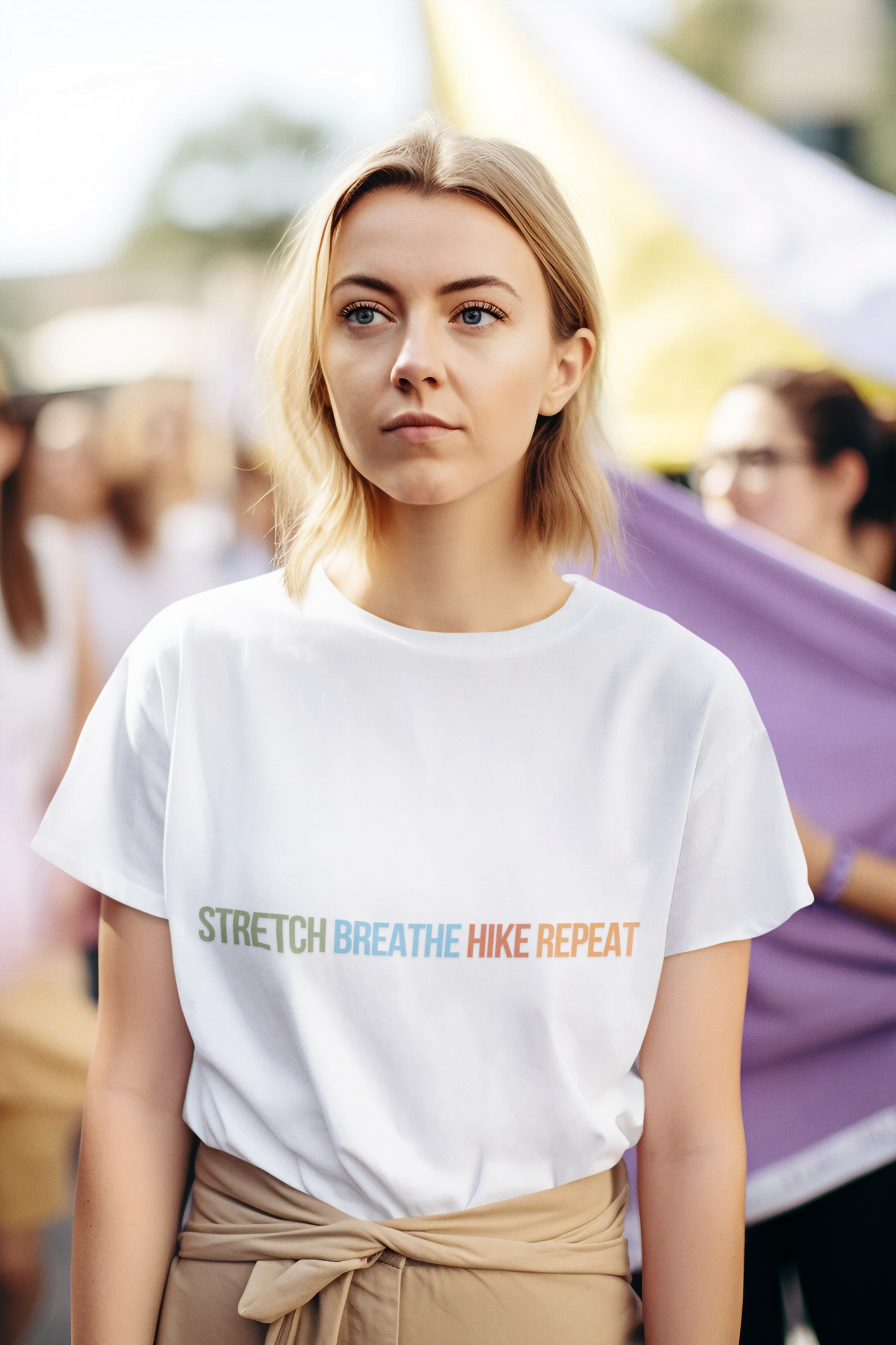 Adventure Ready T-Shirt – Outdoor Hiking & Yoga Tee | Unisex Nature Lover Gift | Summer Adventure Apparel