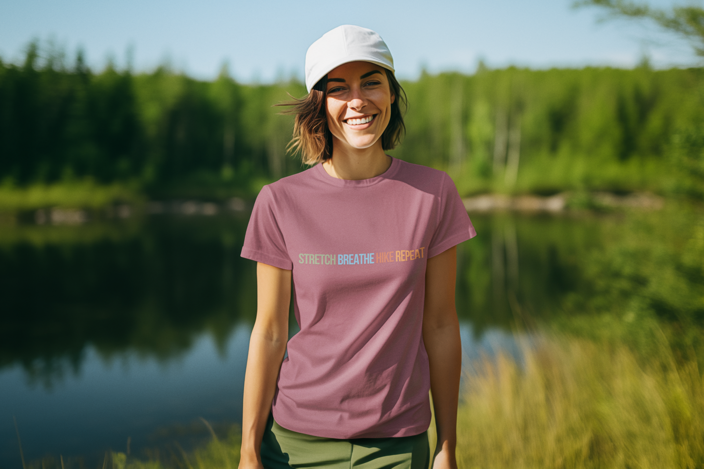Adventure Ready T-Shirt – Outdoor Hiking & Yoga Tee | Unisex Nature Lover Gift | Summer Adventure Apparel