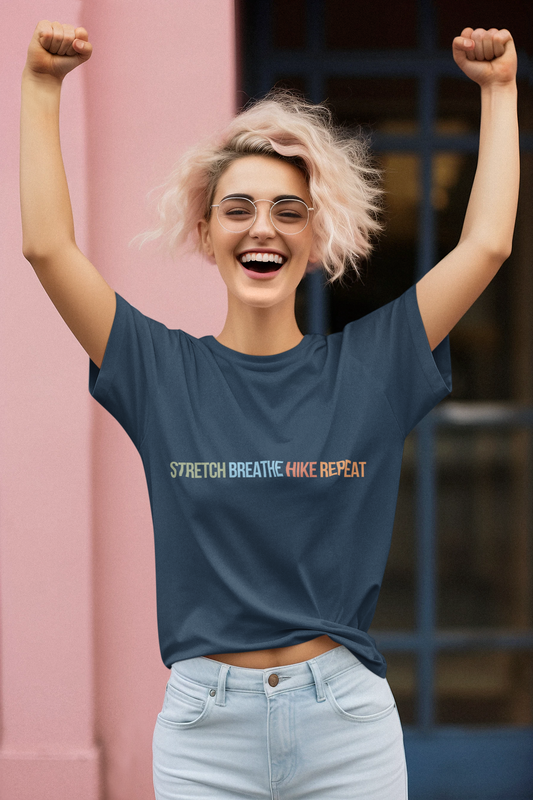 Adventure Ready T-Shirt – Outdoor Hiking & Yoga Tee | Unisex Nature Lover Gift | Summer Adventure Apparel