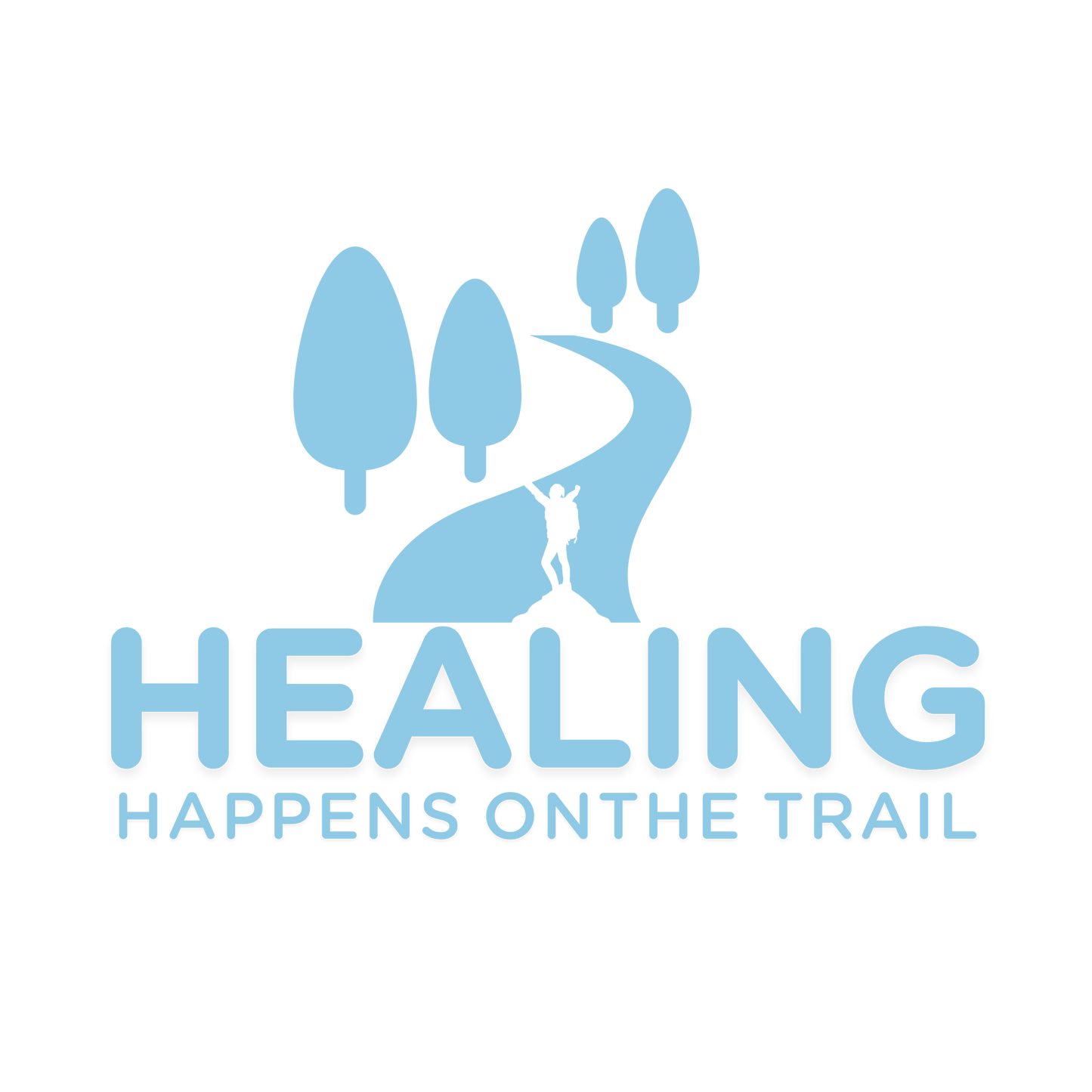 Healing Trail Vinyl Decals – Nature-Inspired Stickers for Laptops, Water Bottles, Home Decor & Self-Care Gift Ideas