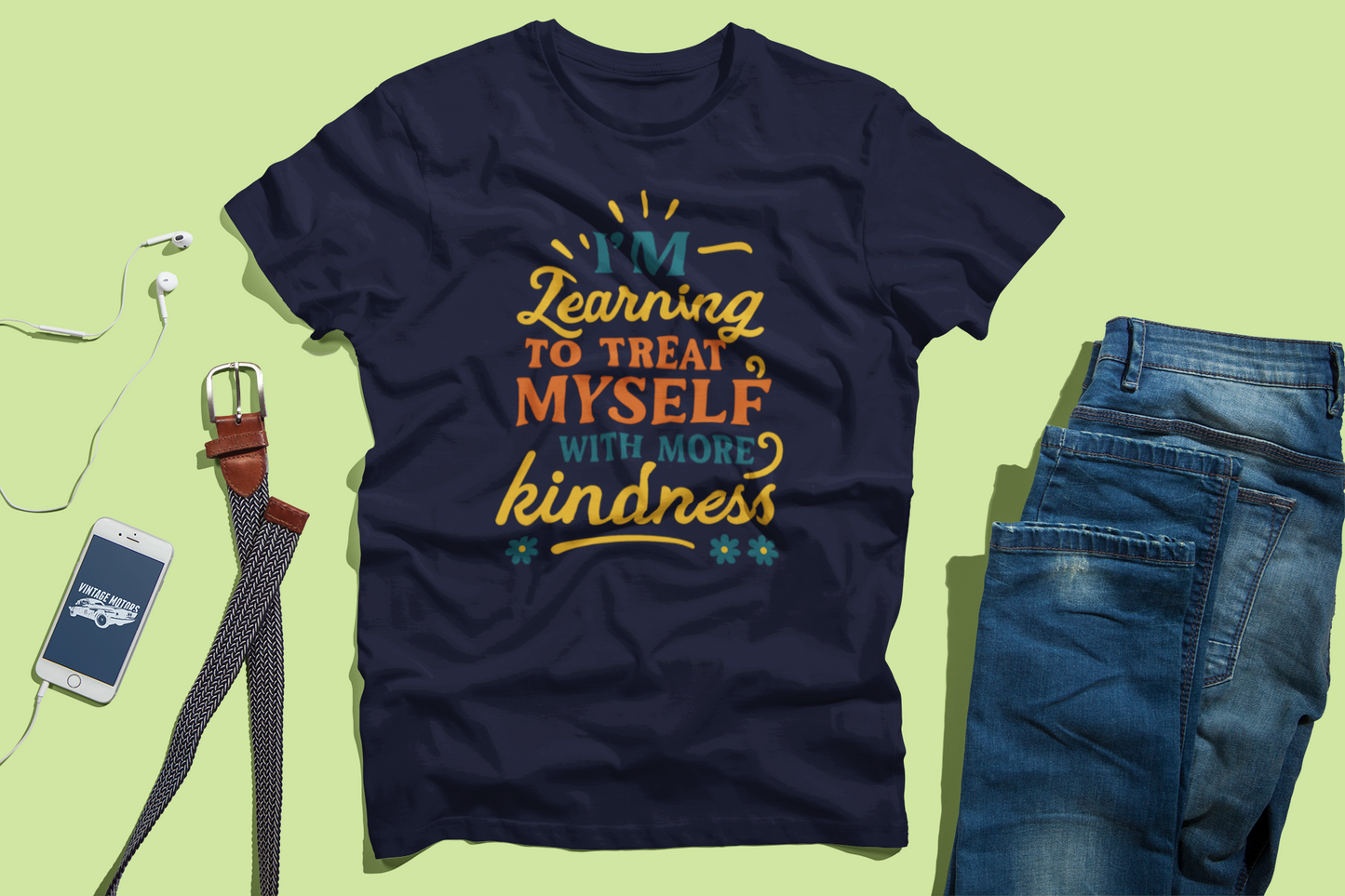 Self Care Message Tee Kindness Shirt Motivational T Shirt Gift for Friends Affirmation Apparel Comfortable Casual Outfit