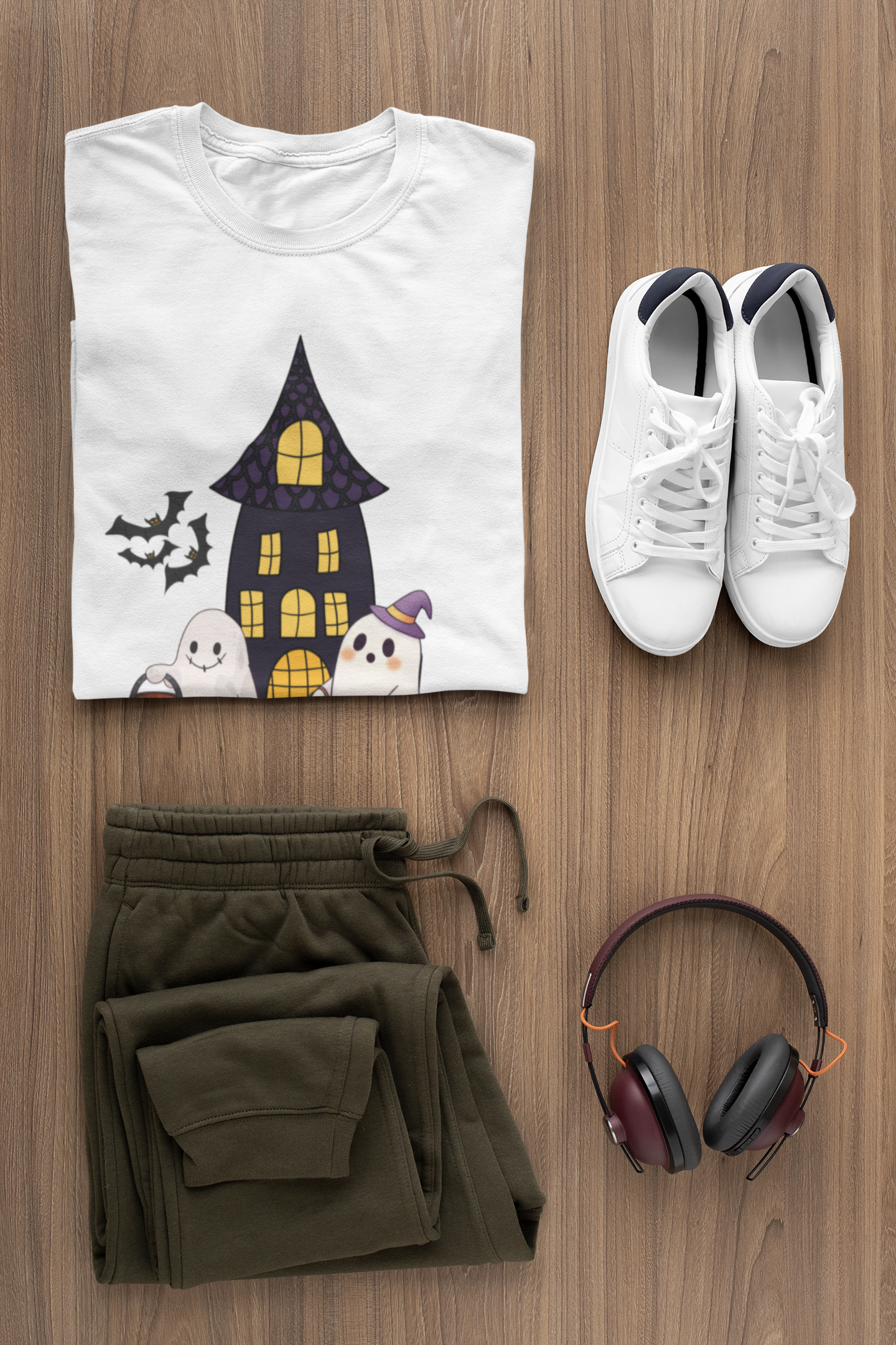 Kids Halloween Ghost Tee | Fun Trick-or-Treat Shirt, Spooky Party Outfit, Halloween Costume, Cute Kids Tee, Fall Celebration Gear