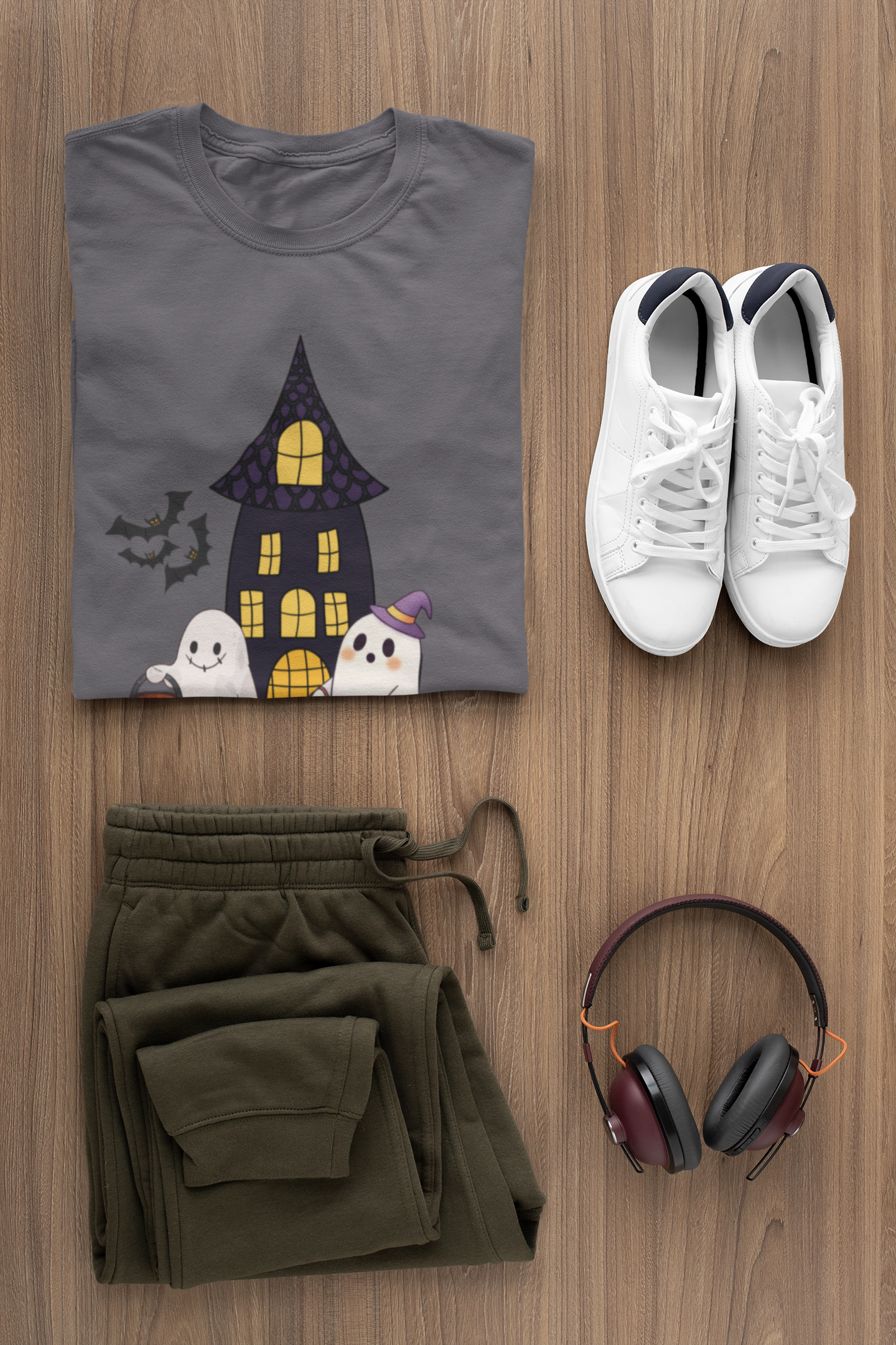 Kids Halloween Ghost Tee | Fun Trick-or-Treat Shirt, Spooky Party Outfit, Halloween Costume, Cute Kids Tee, Fall Celebration Gear