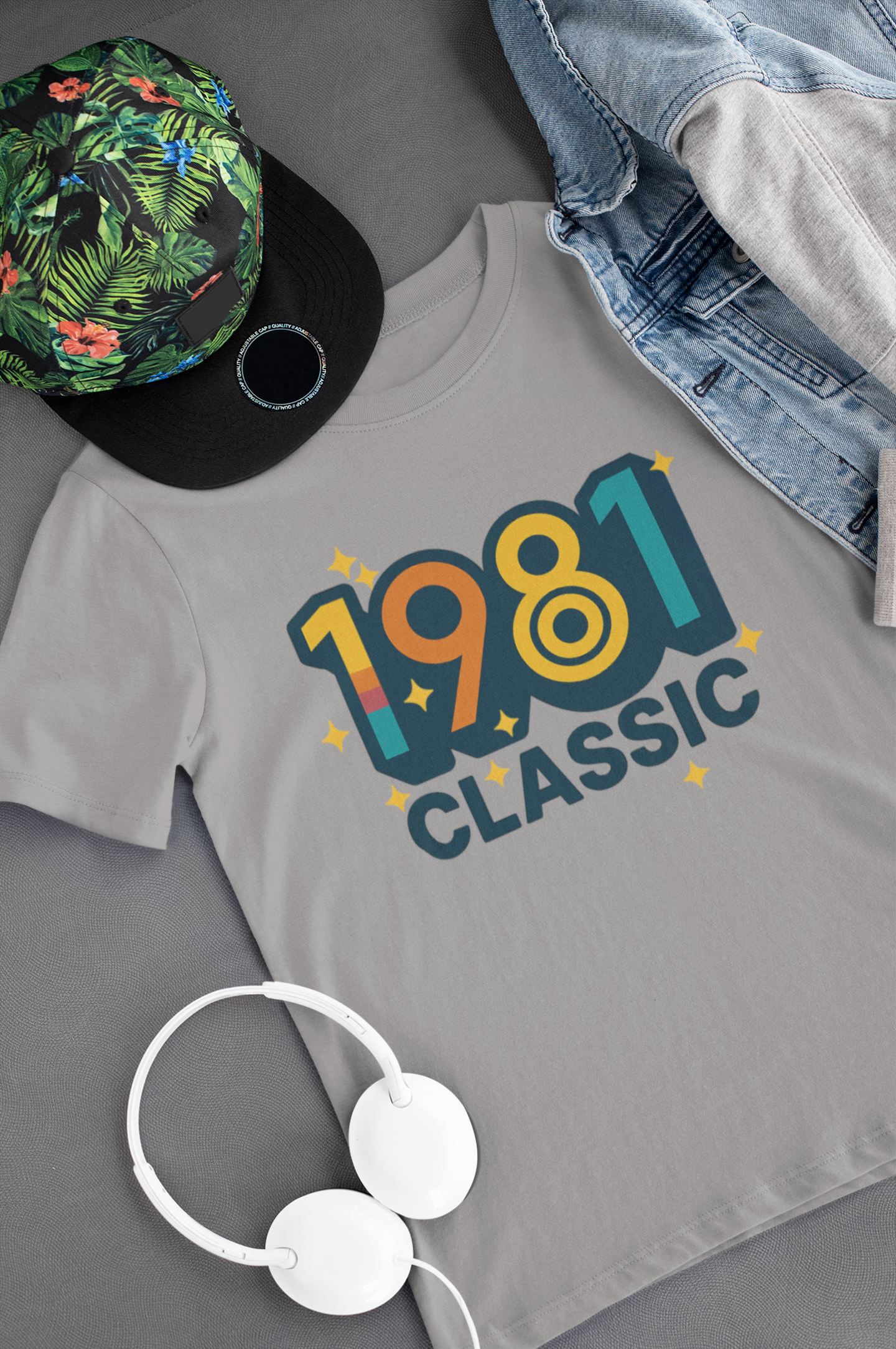 Retro Vibe 1980 T-Shirt Born to Vibe Cotton Tee, Vintage 80s Style Unisex Shirt, Birthday Gift, Casual Everyday Top
