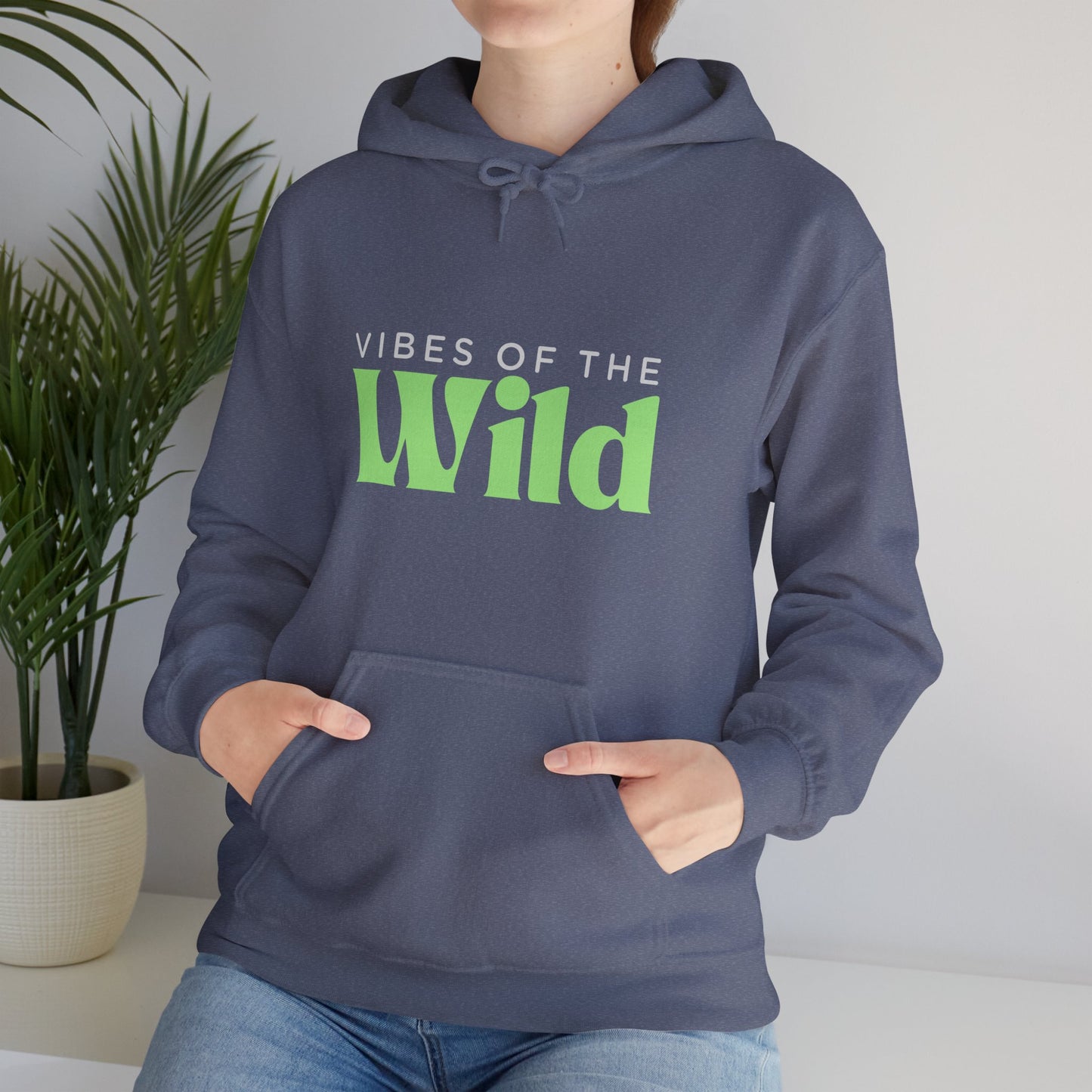 Vibes of the Wild Hoodie, Cozy Unisex Sweatshirt for Outdoor Lovers, Perfect Gift for Nature Enthusiasts, Great for Camping or Casual Wear